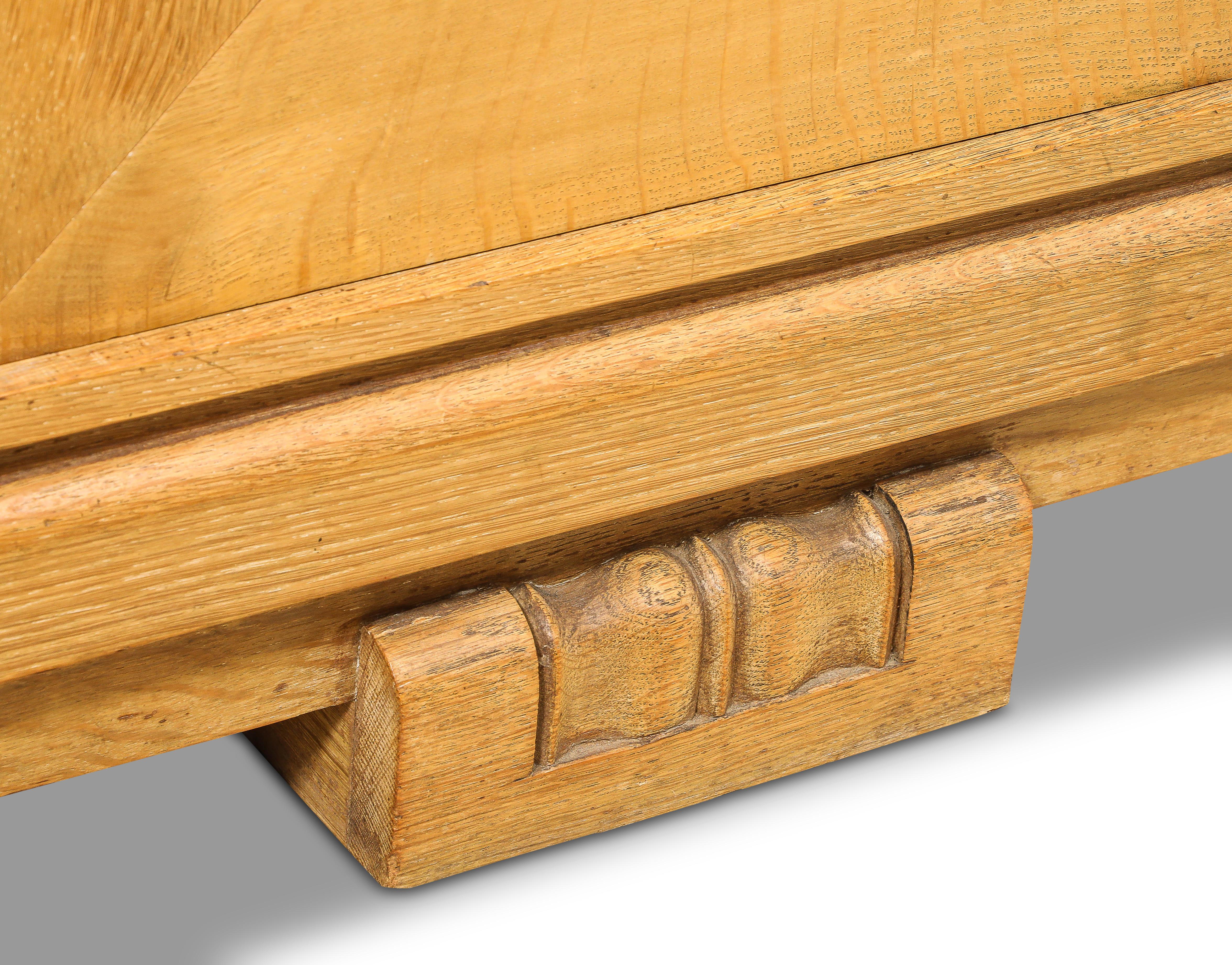 20th Century Charles Dudouyt Presidential Desk, France 1950's For Sale