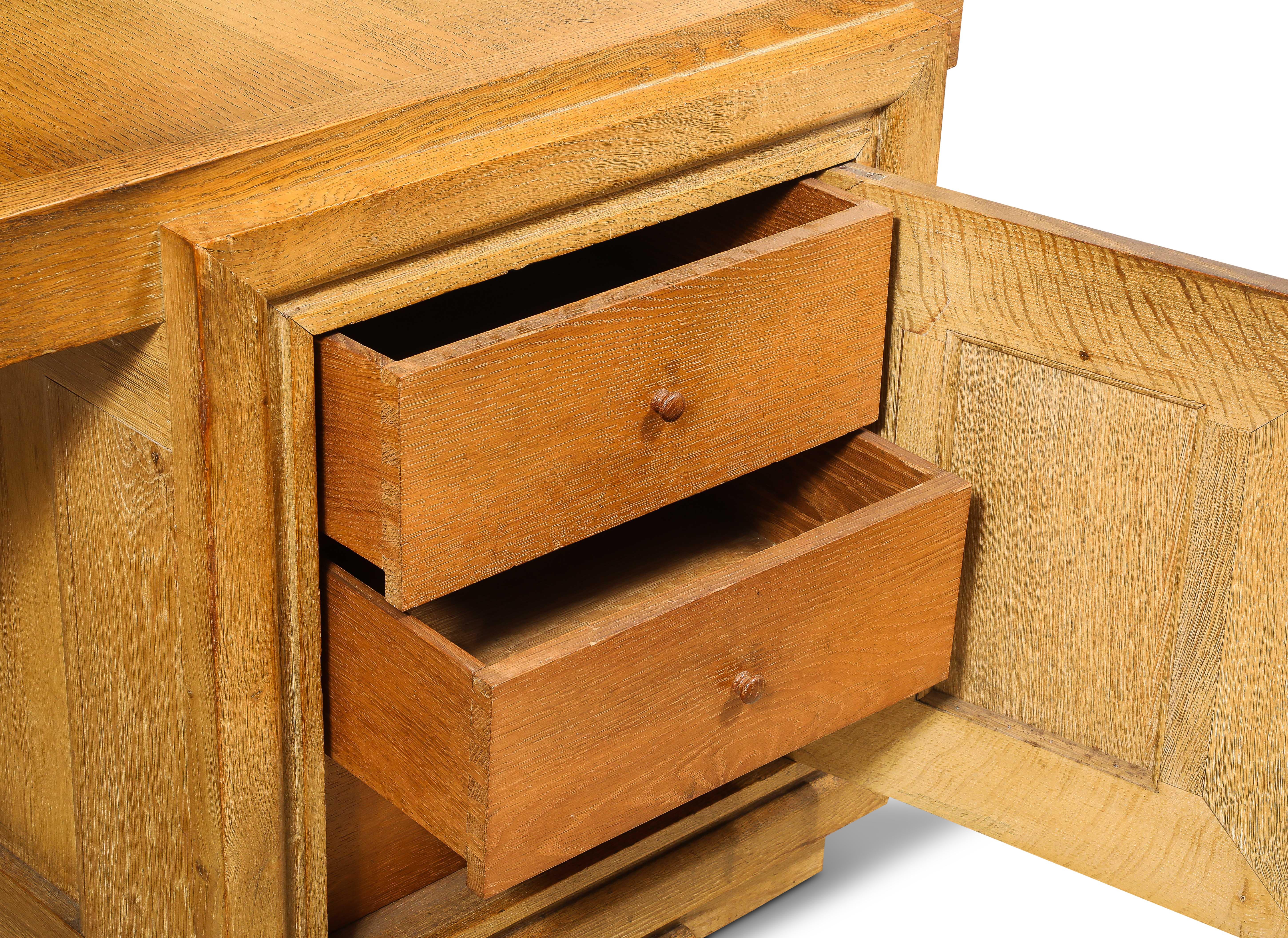Charles Dudouyt Presidential Desk, France 1950's For Sale 1