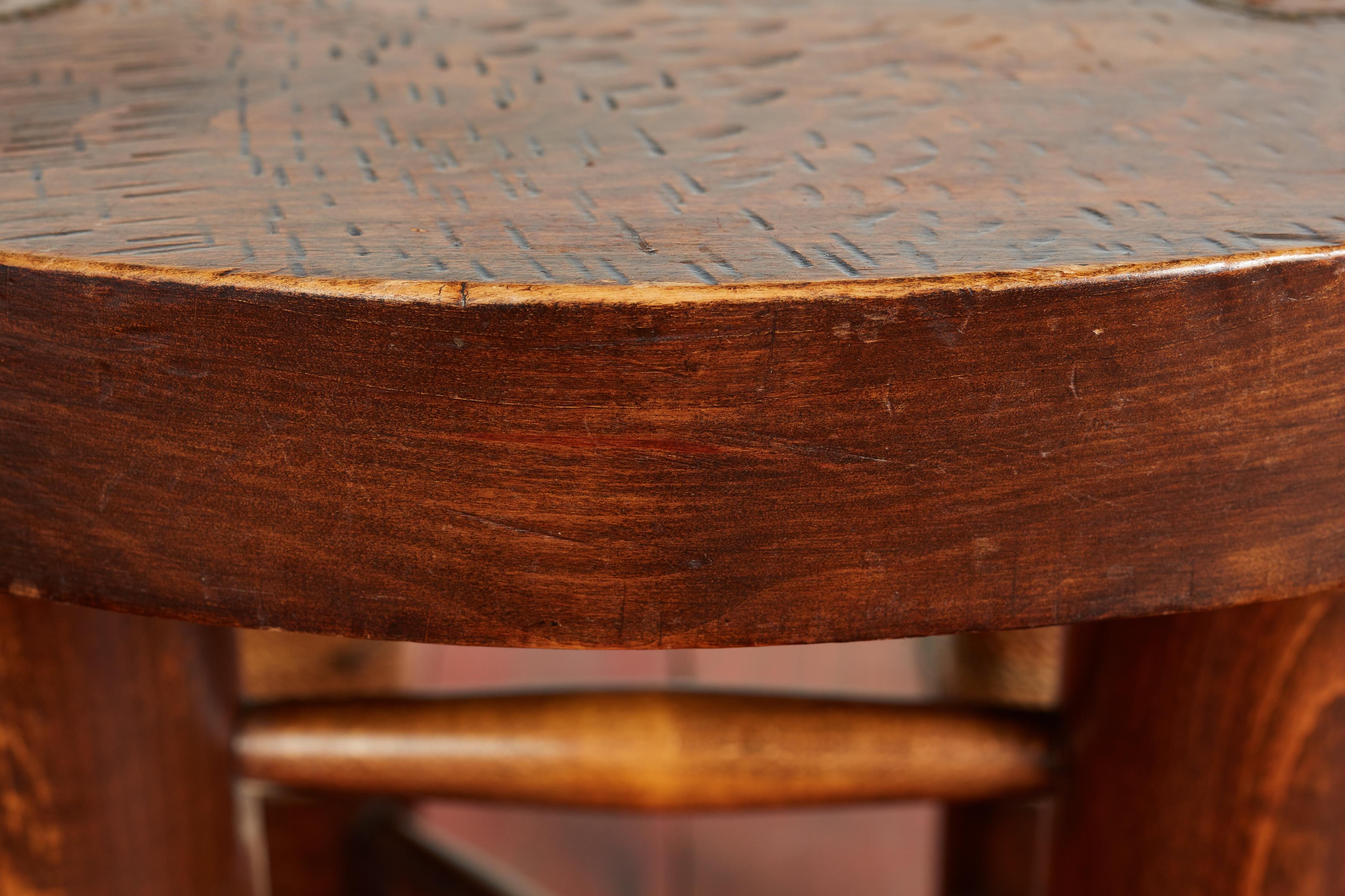 Charles Dudouyt Rope End Table 2