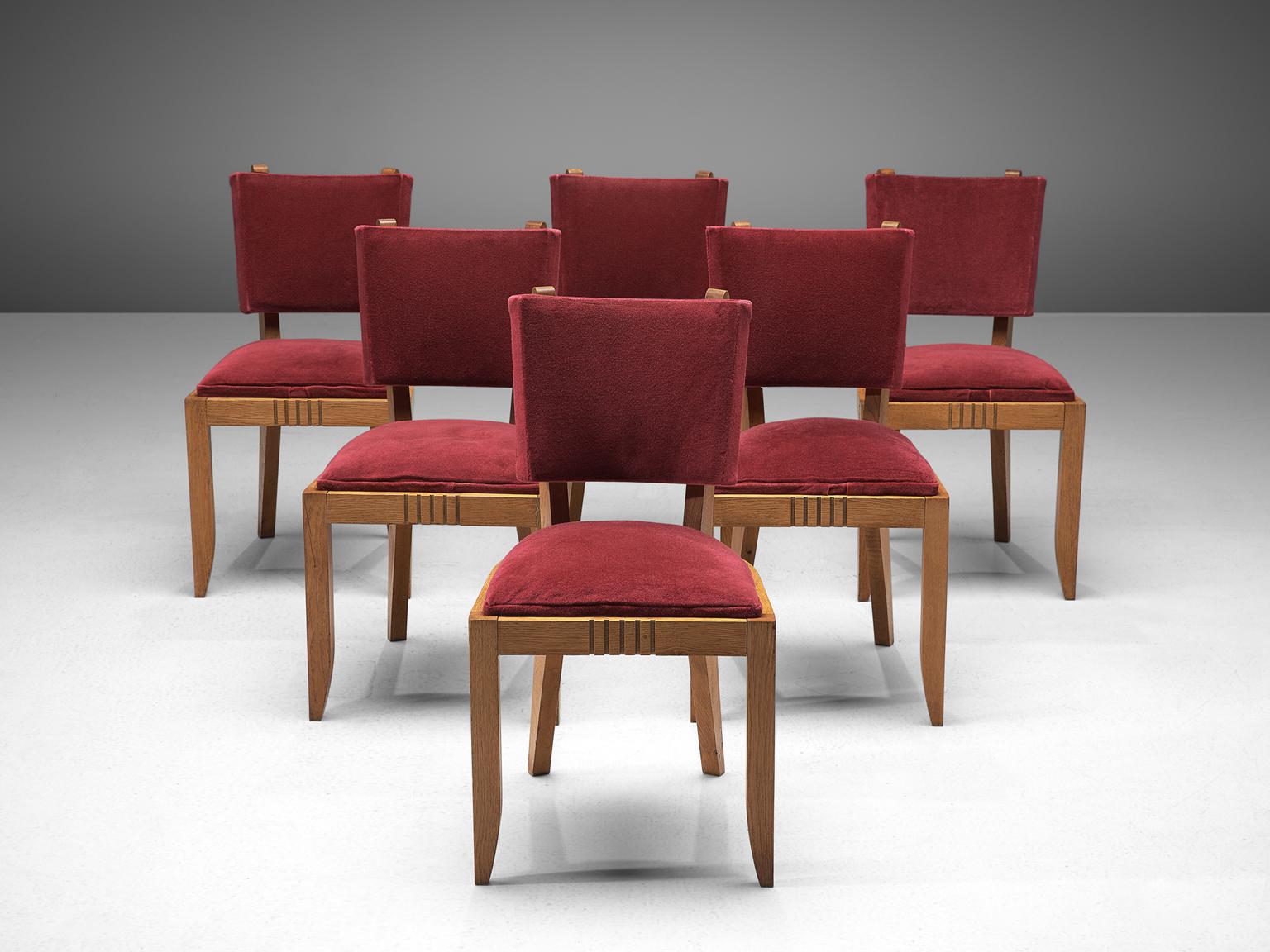 burgundy chairs for sale