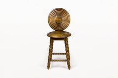 Charles Dudouyt Side Chair, Circa 1930 France