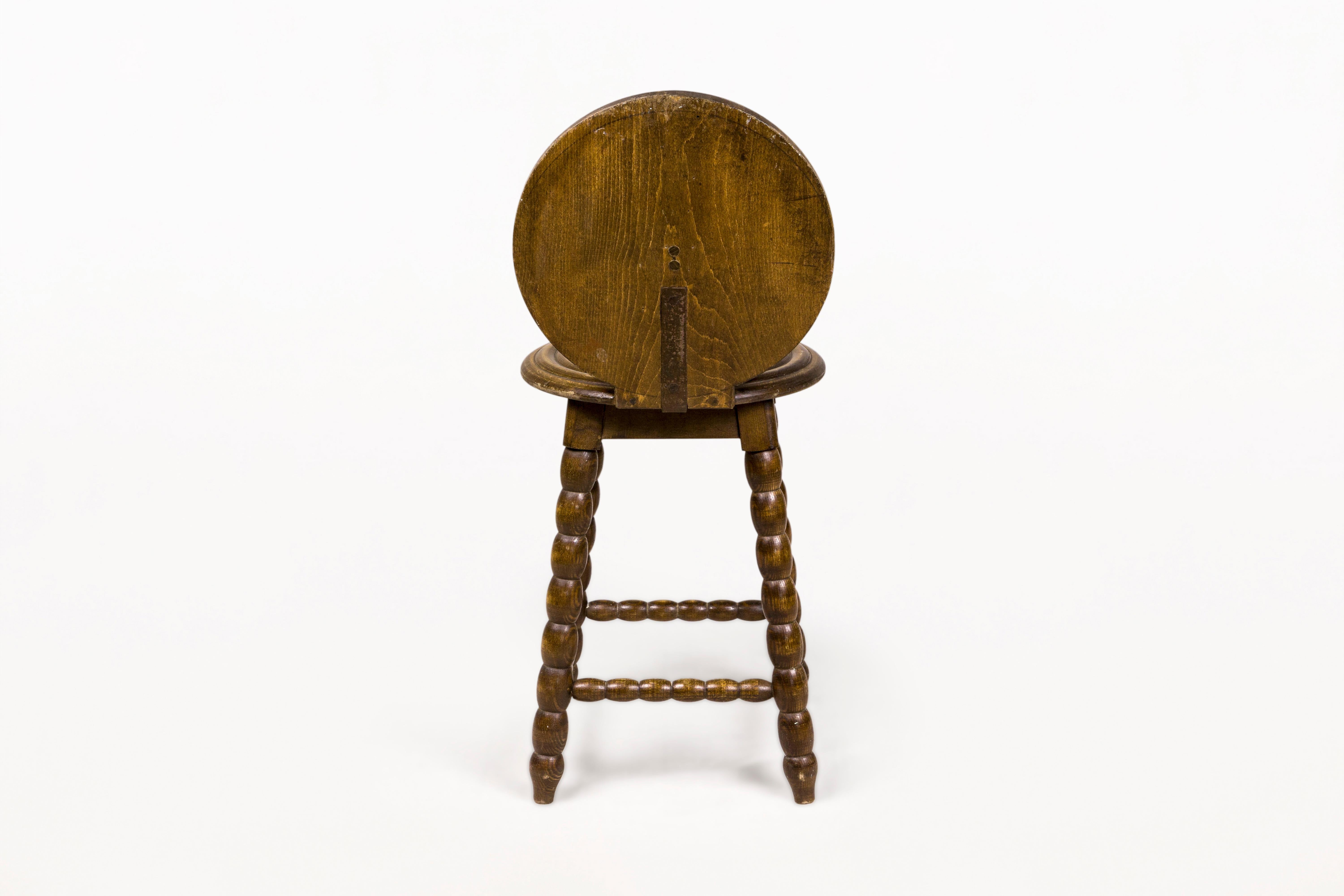 French Charles Dudouyt Side Chair, Circa 1930 France