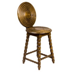 Chaise d'appoint Charles Dudouyt, vers 1930, France