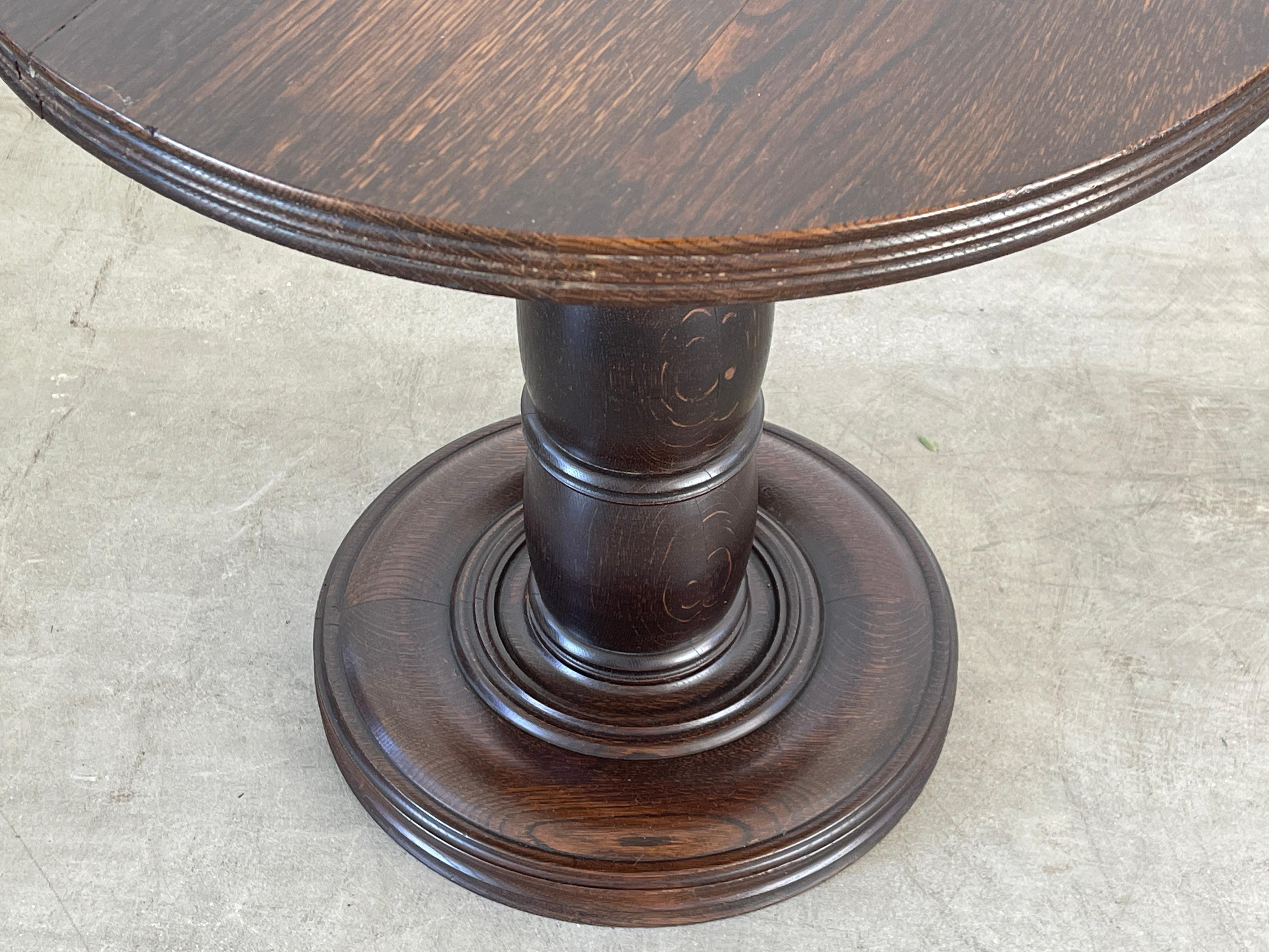 French Charles Dudouyt Side Table