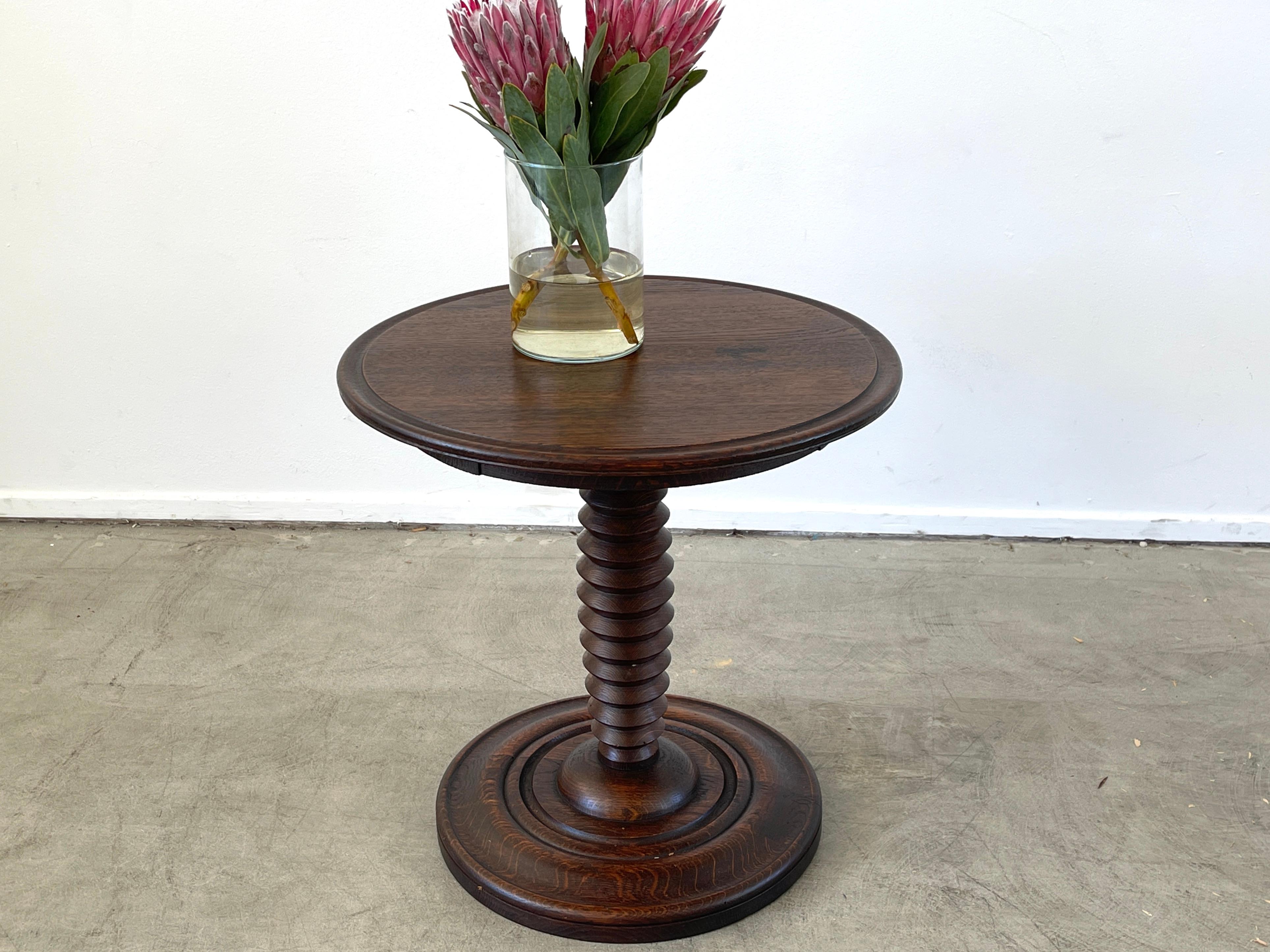 Charles Dudouyt Side Table In Good Condition In Beverly Hills, CA