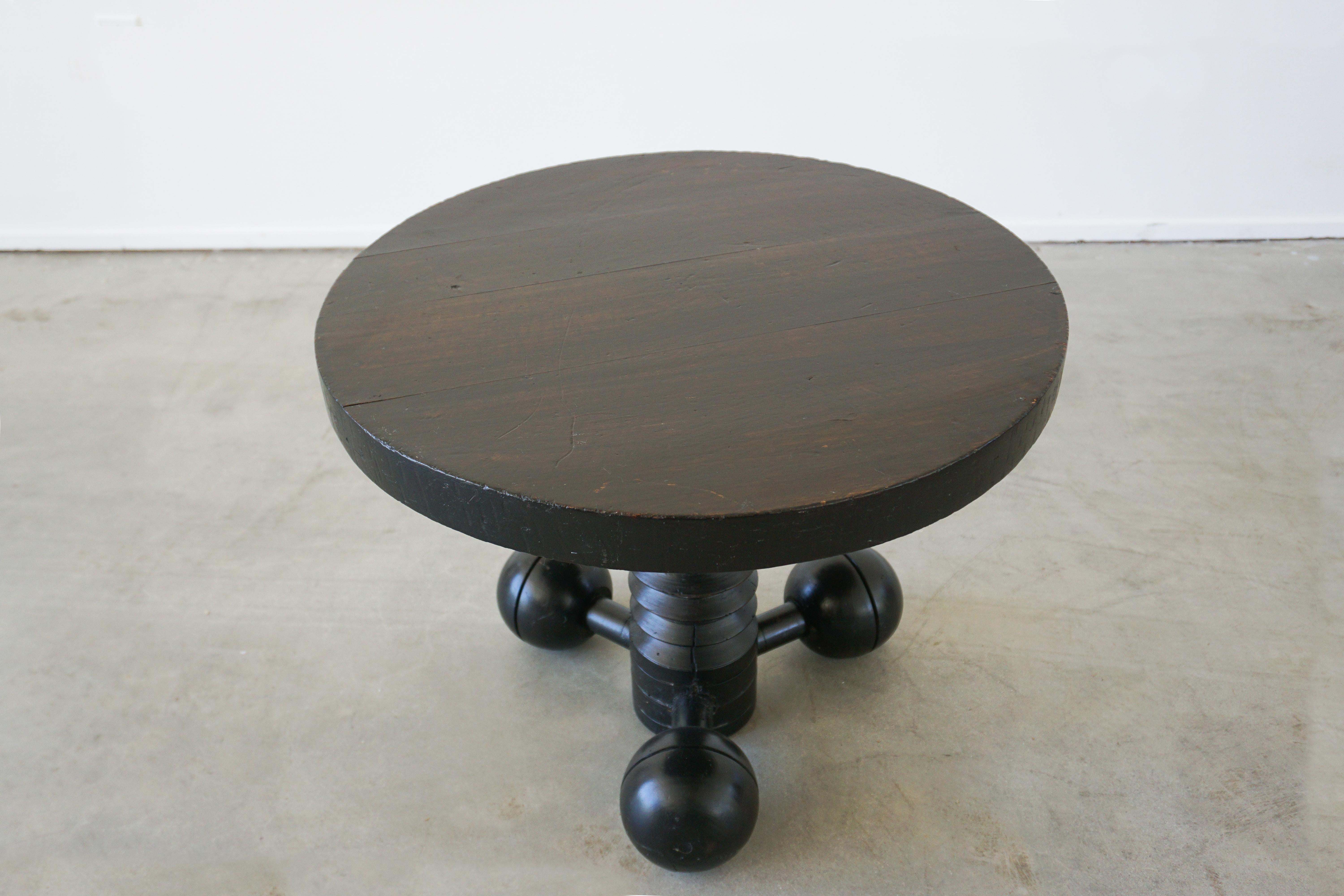 Charles Dudouyt Side Table In Good Condition In Beverly Hills, CA
