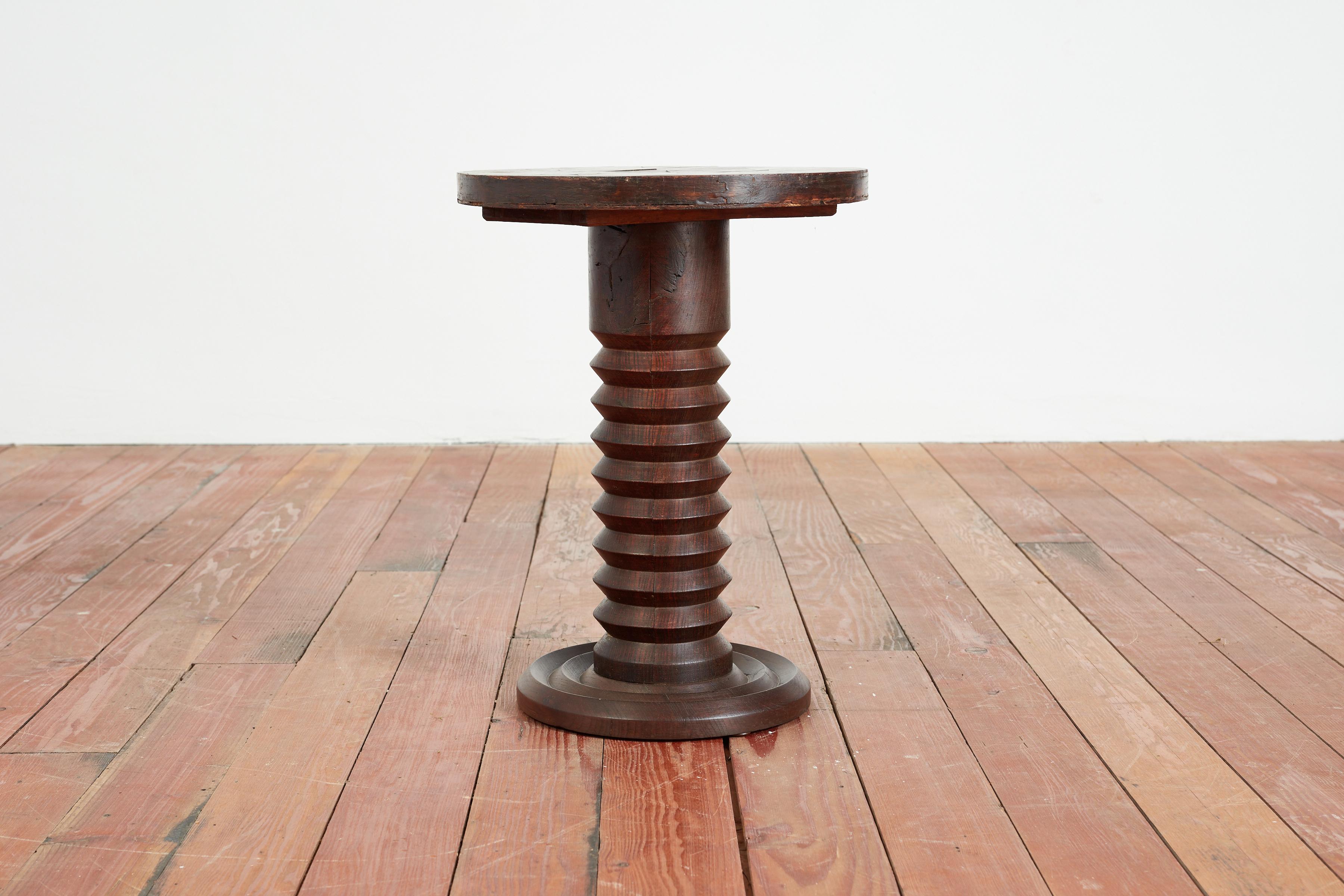 Mid-20th Century Charles Dudouyt Side Table For Sale