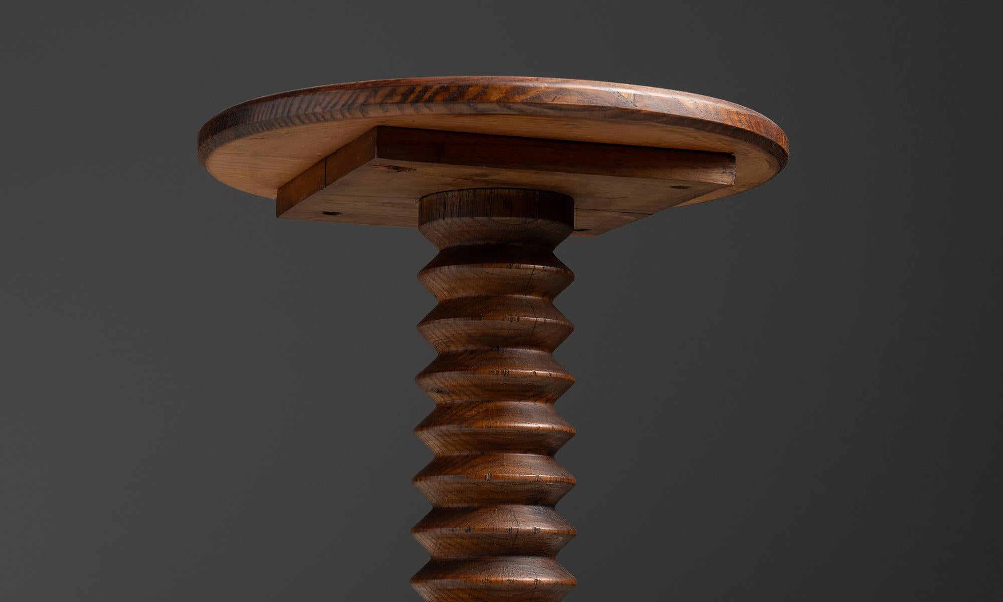Français Table d'appoint Charles Dudouyt, France 1940