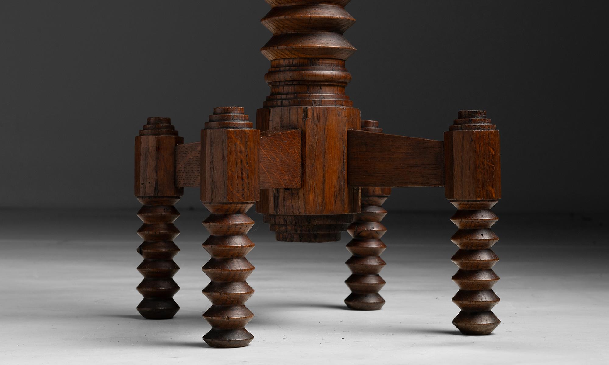 Table d'appoint Charles Dudouyt, France 1940 Abîmé à Culver City, CA