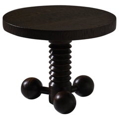 Charles Dudouyt Side Table, France 1940s