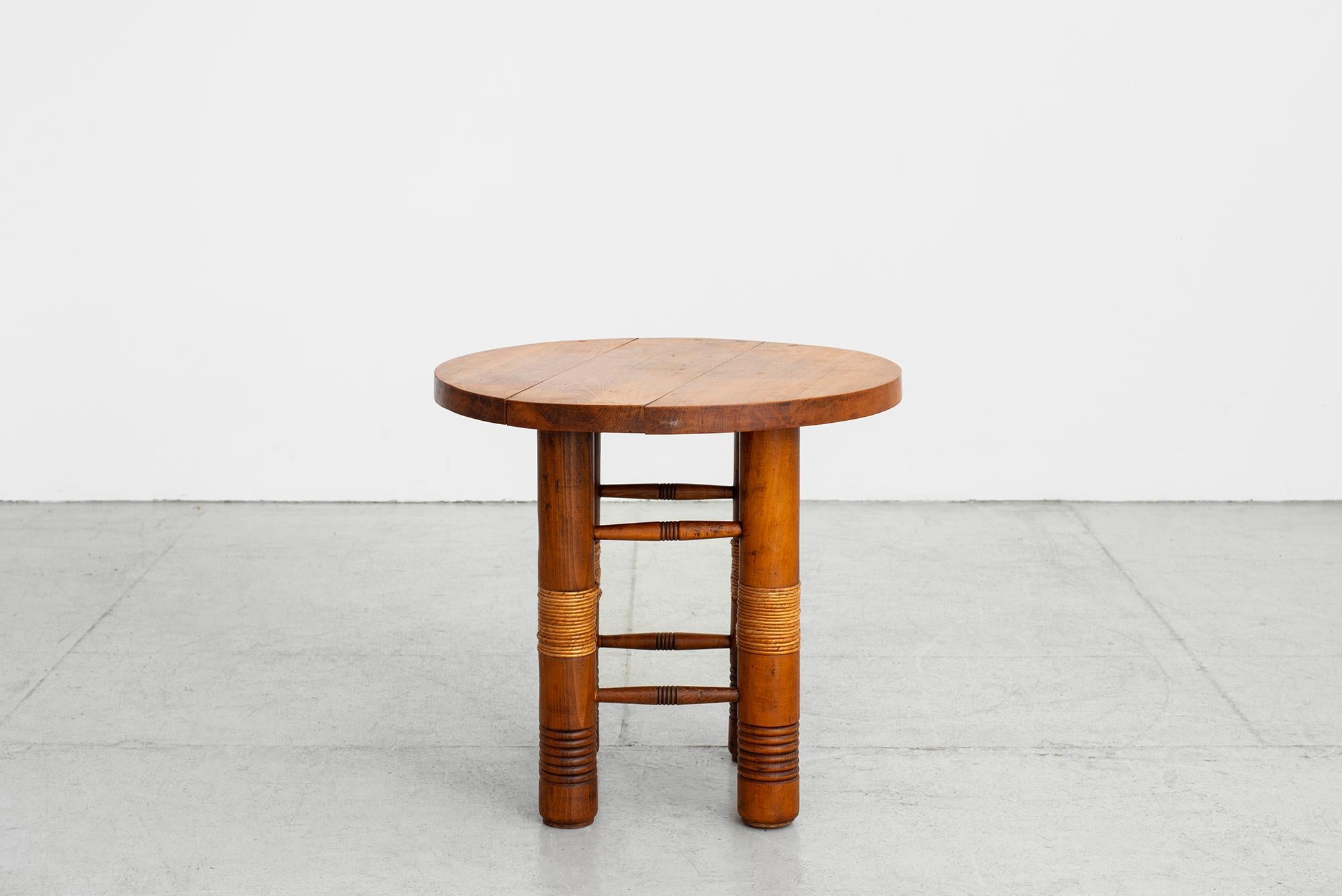 Charles Dudouyt Side Table with Rope 1