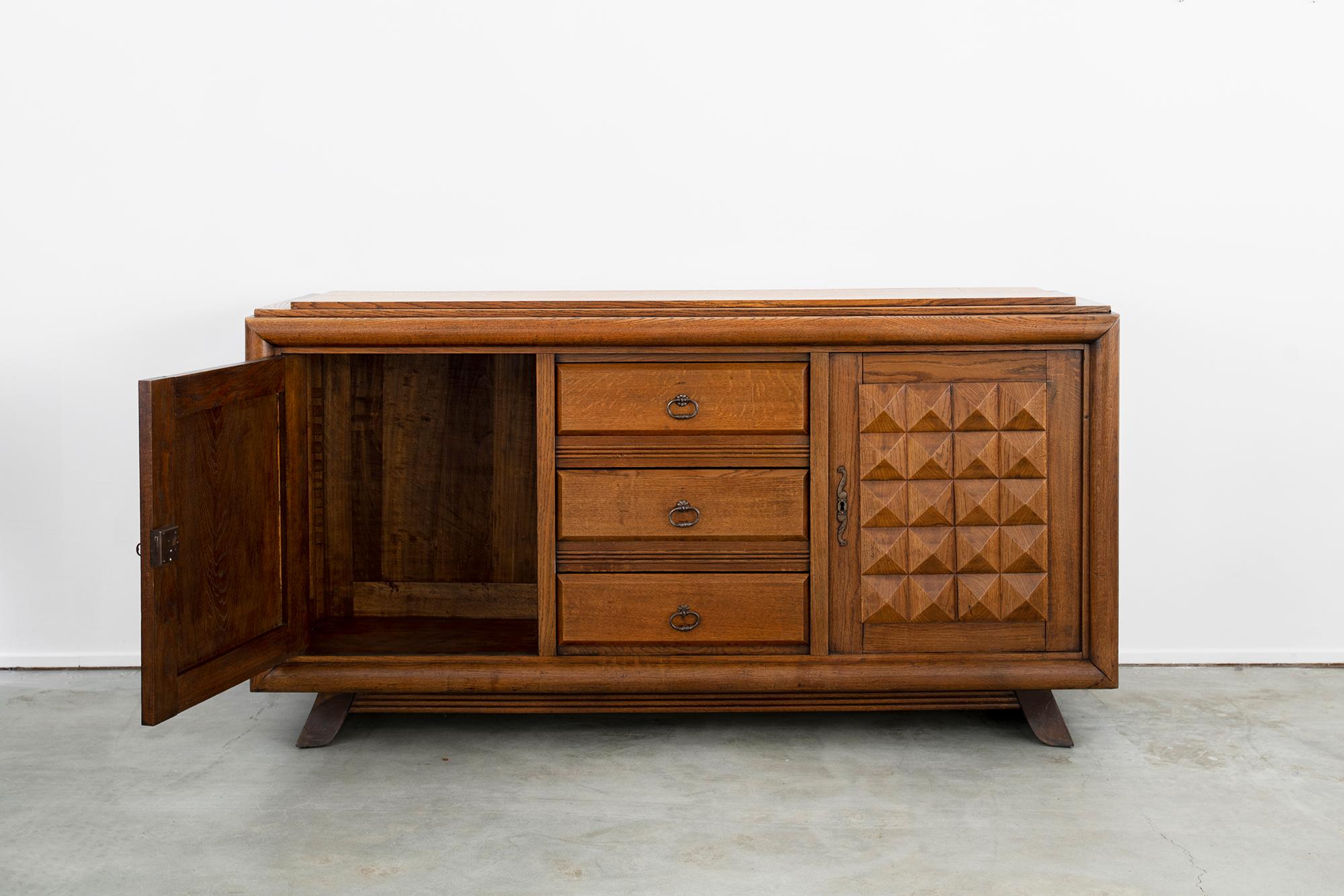 French Charles Dudouyt Sideboard, circa 1930s