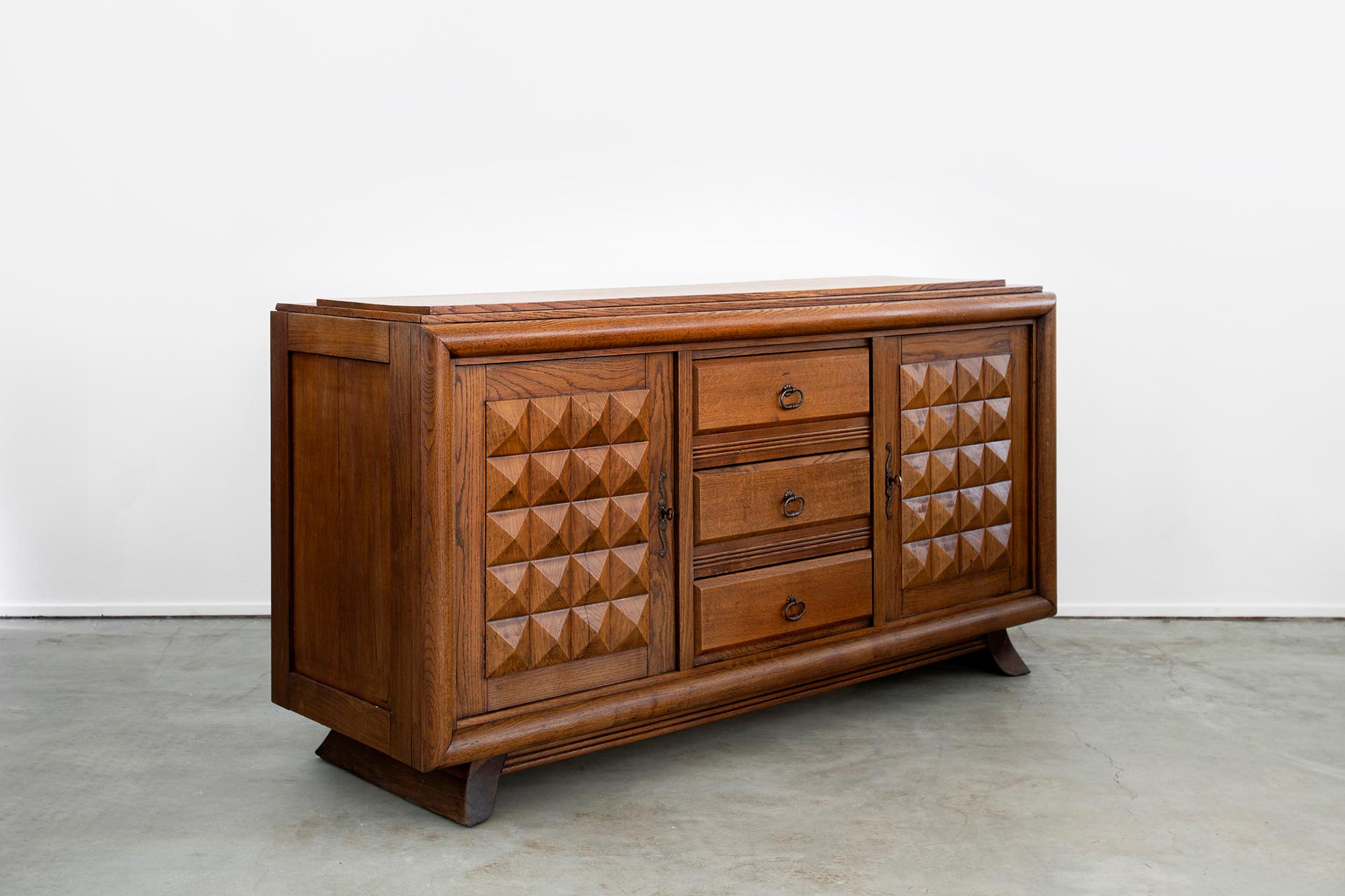 20th Century Charles Dudouyt Sideboard, circa 1930s
