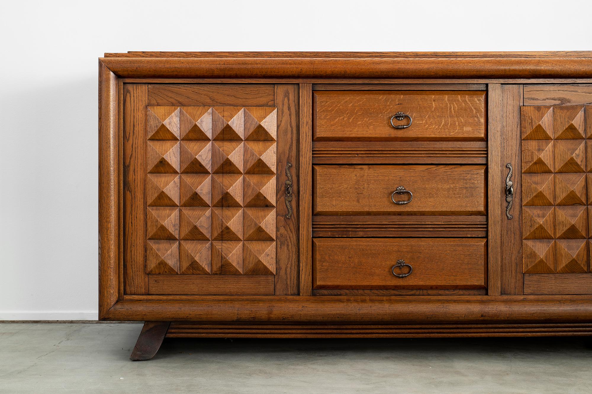 Charles Dudouyt Sideboard, circa 1930s 1