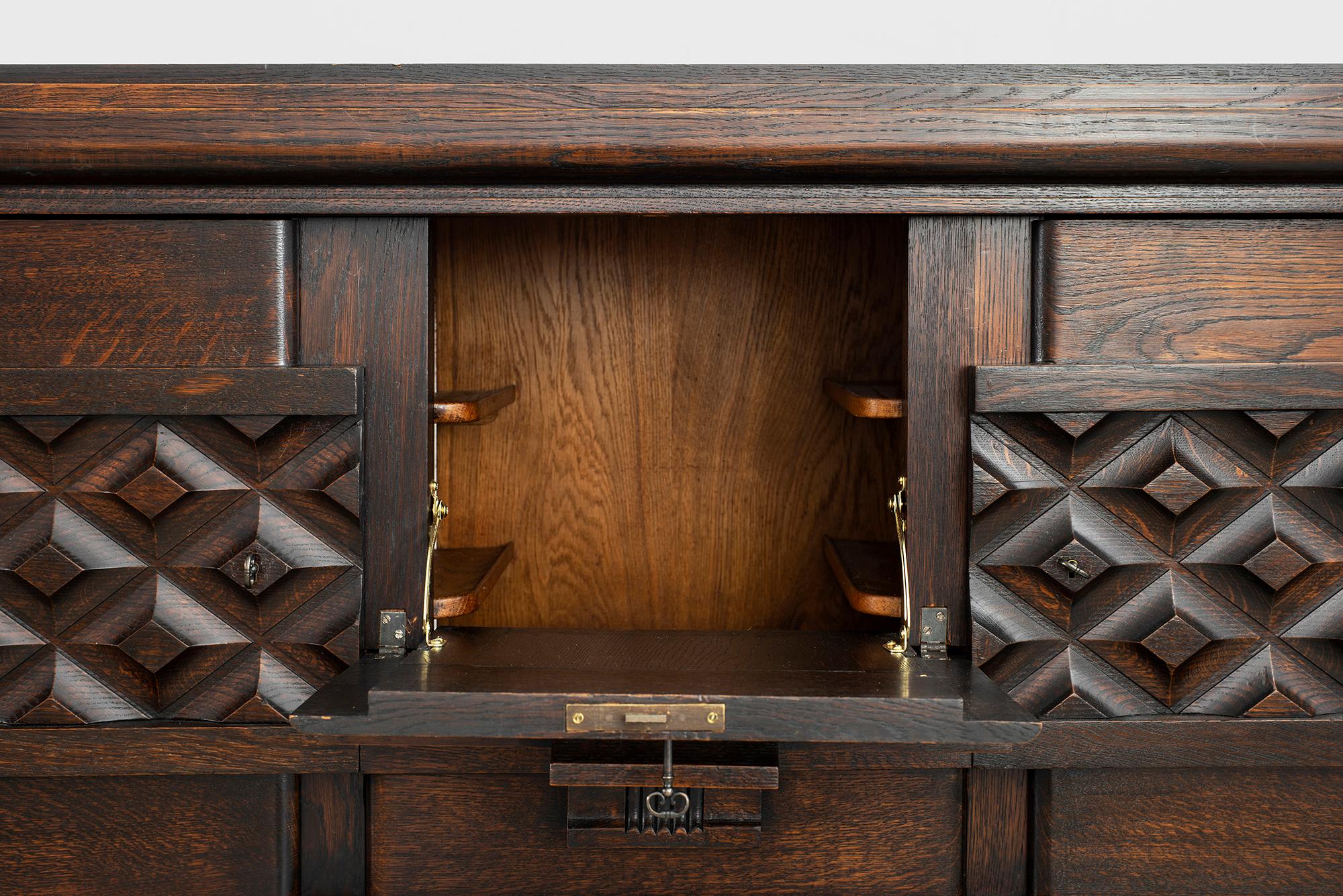Charles Dudouyt Sideboard, circa 1930s 3