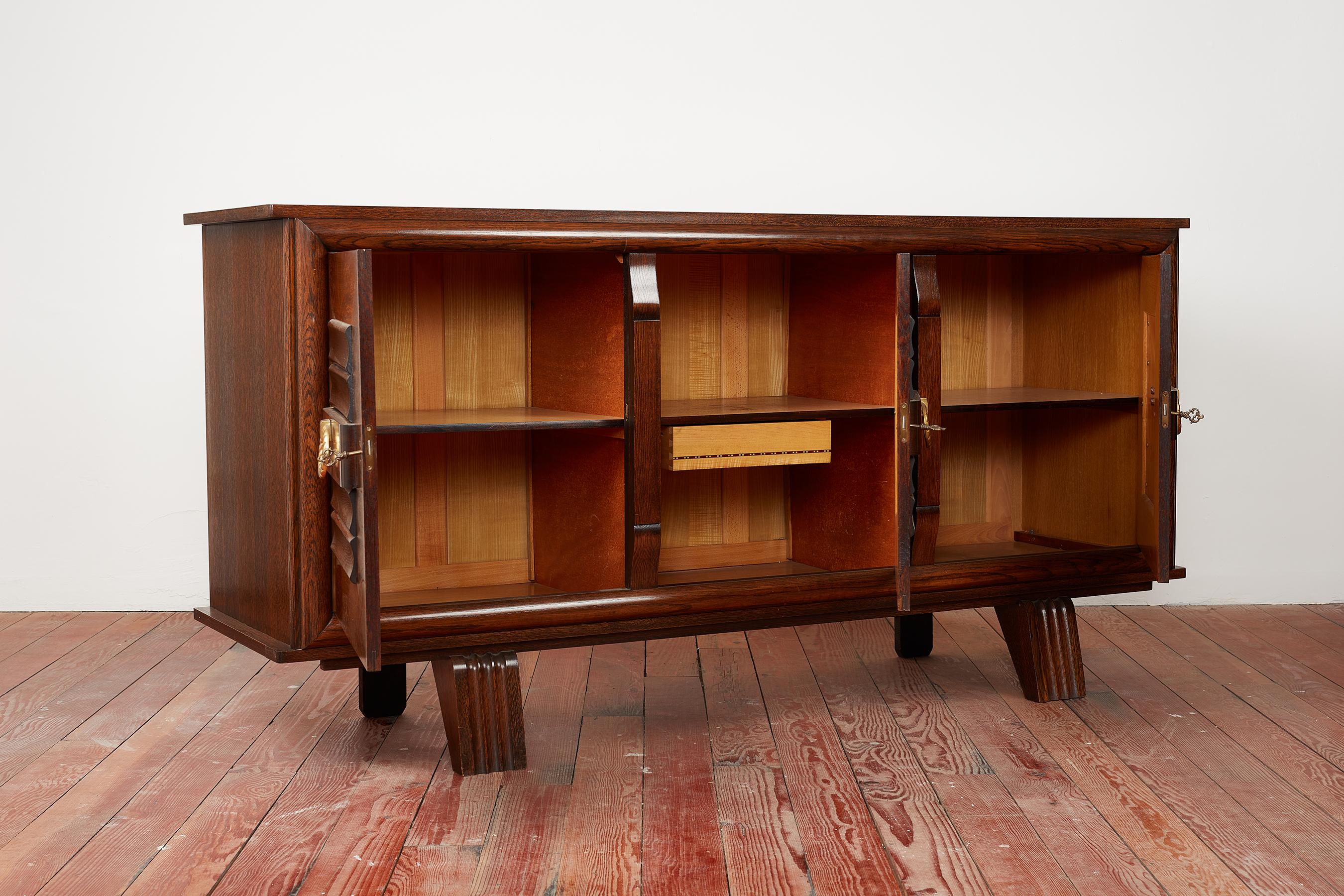 Charles Dudouyt Sideboard In Good Condition In Beverly Hills, CA