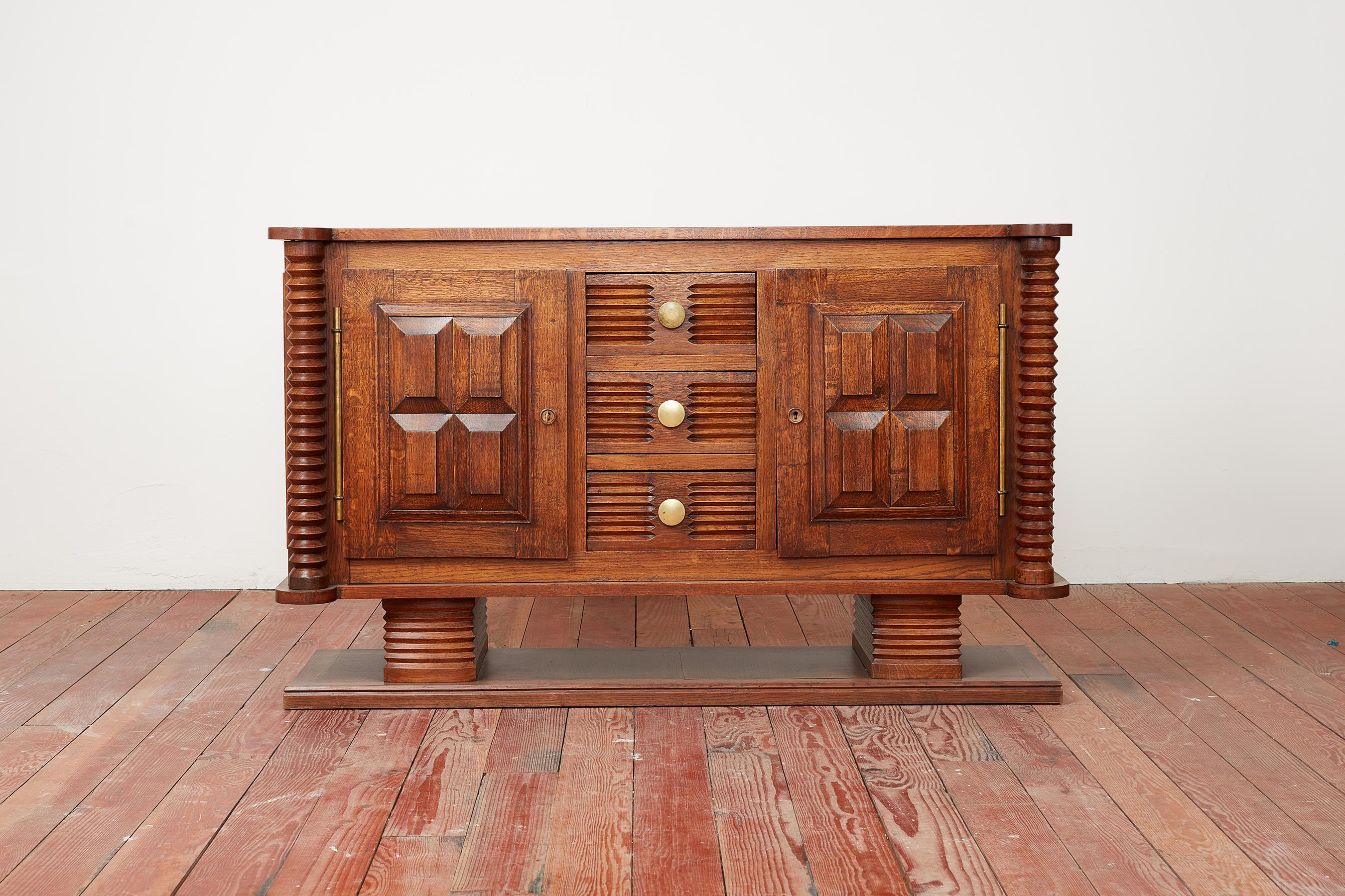 Charles Dudouyt Sideboard In Good Condition In Beverly Hills, CA