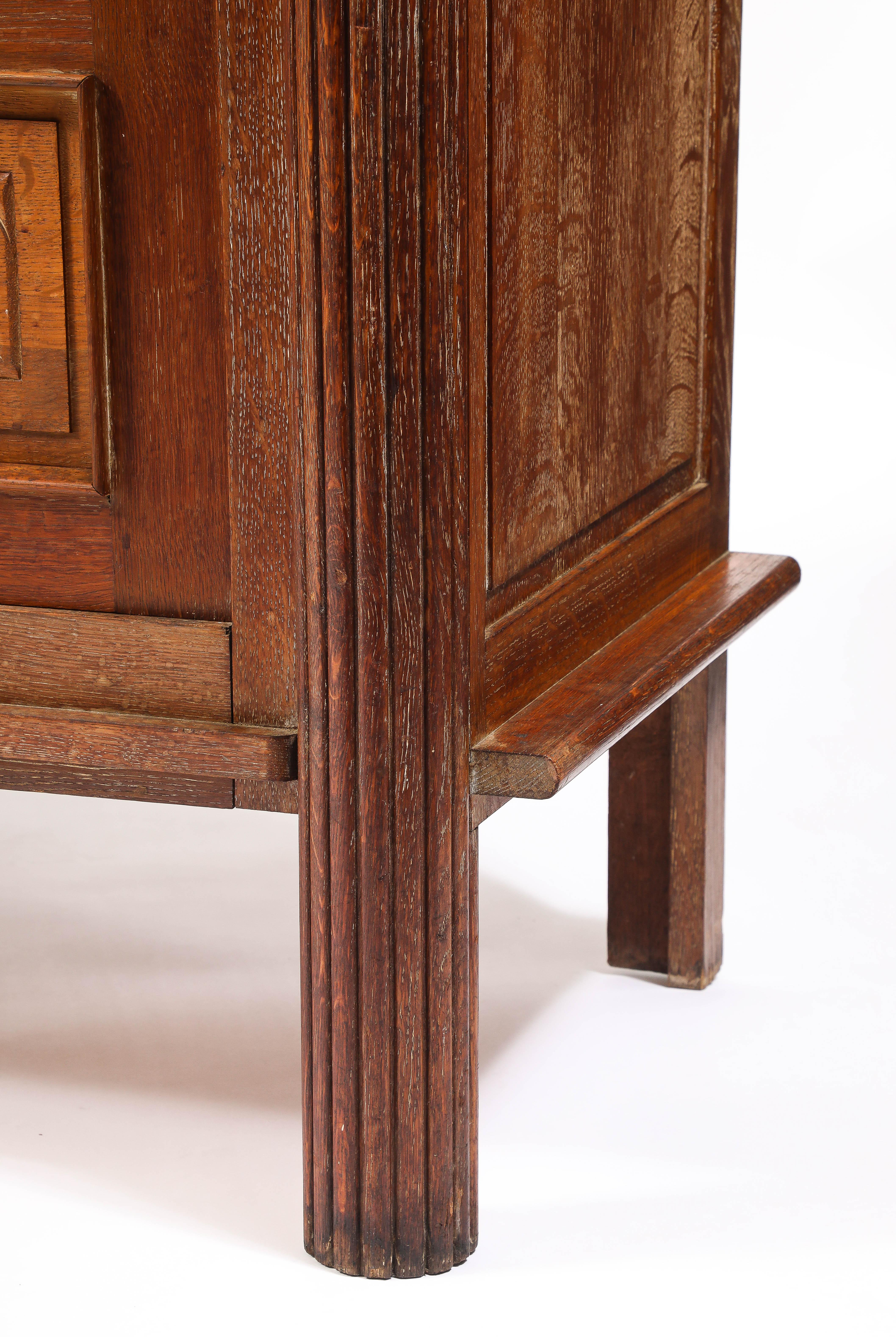 Charles Dudouyt Sideboard, France 1940's For Sale 4
