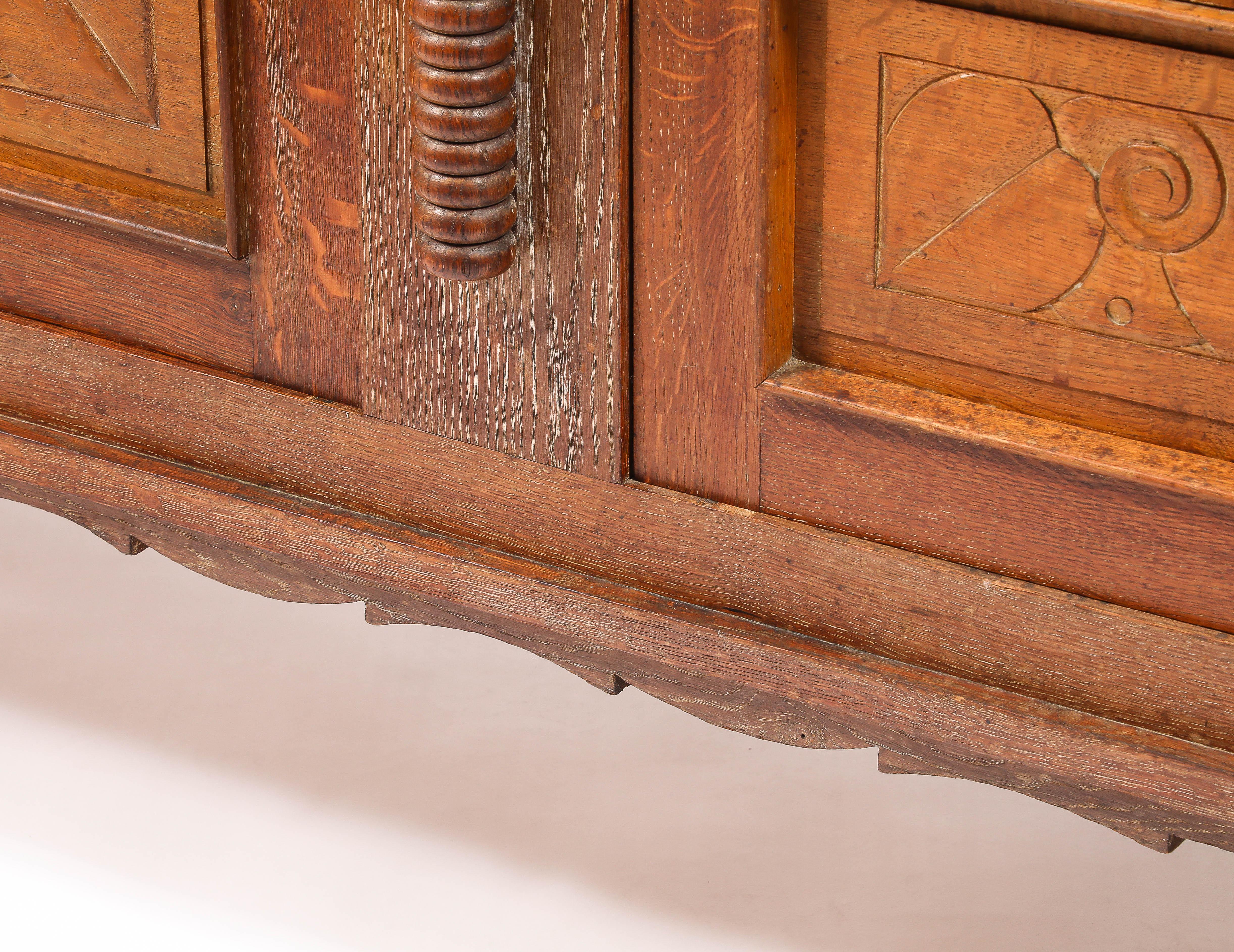 Charles Dudouyt Sideboard, France 1940's For Sale 5