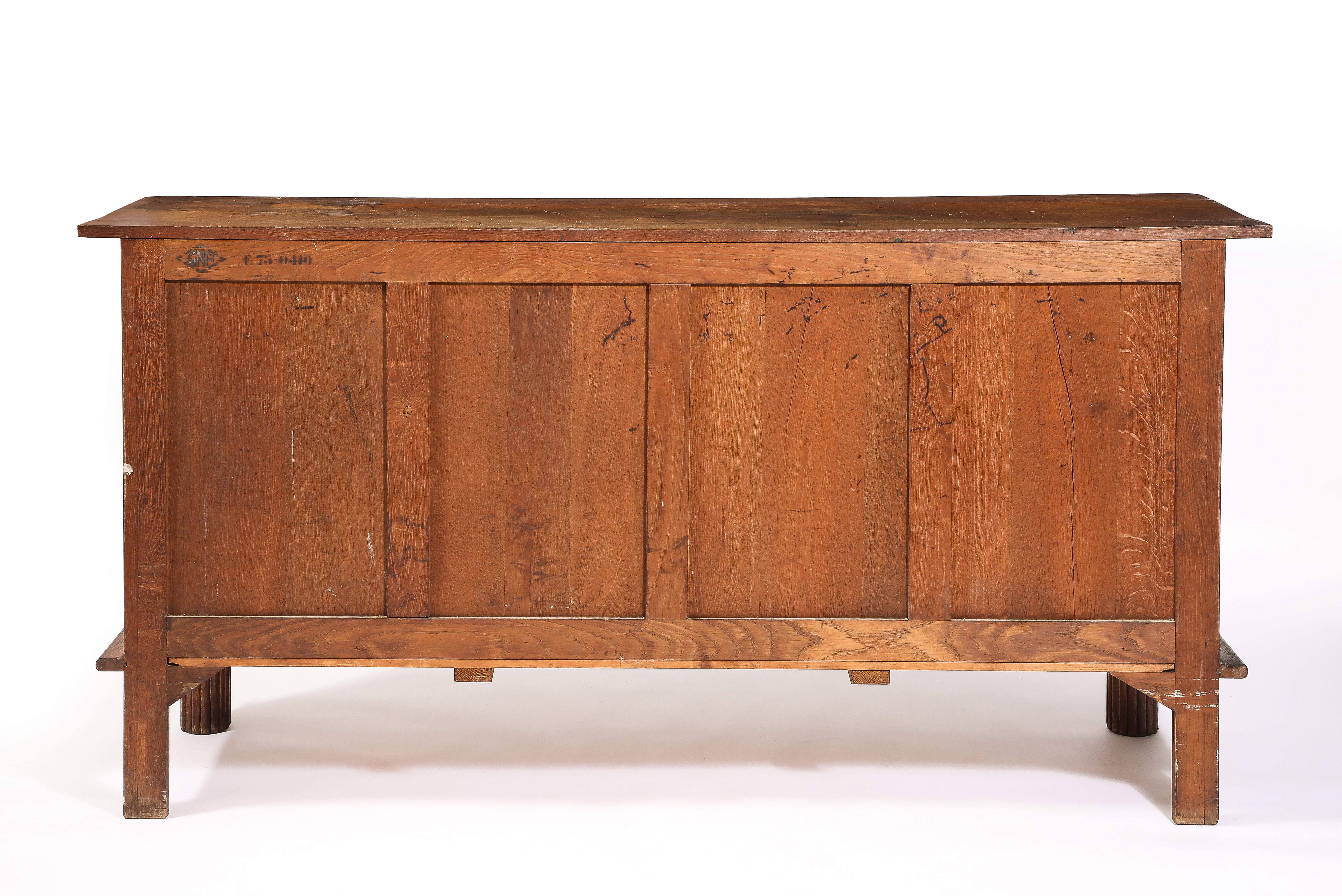 Charles Dudouyt Sideboard, France 1940's For Sale 7