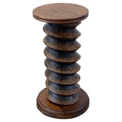 Charles Dudouyt Style Pedestal Table