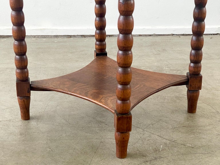 Charles Dudouyt Style Side Table In Good Condition For Sale In West Hollywood, CA
