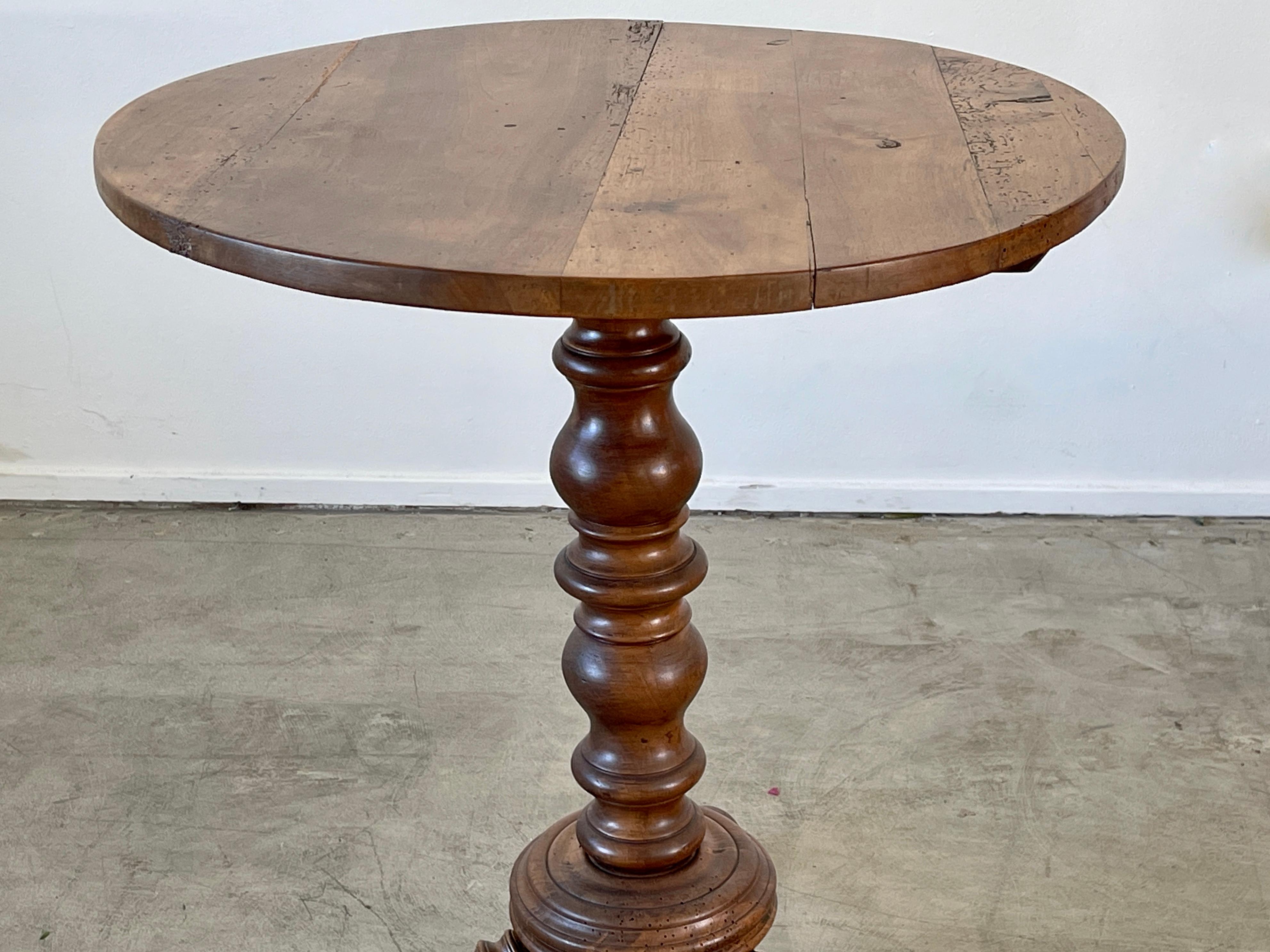 French Charles Dudouyt Style Tripod Table