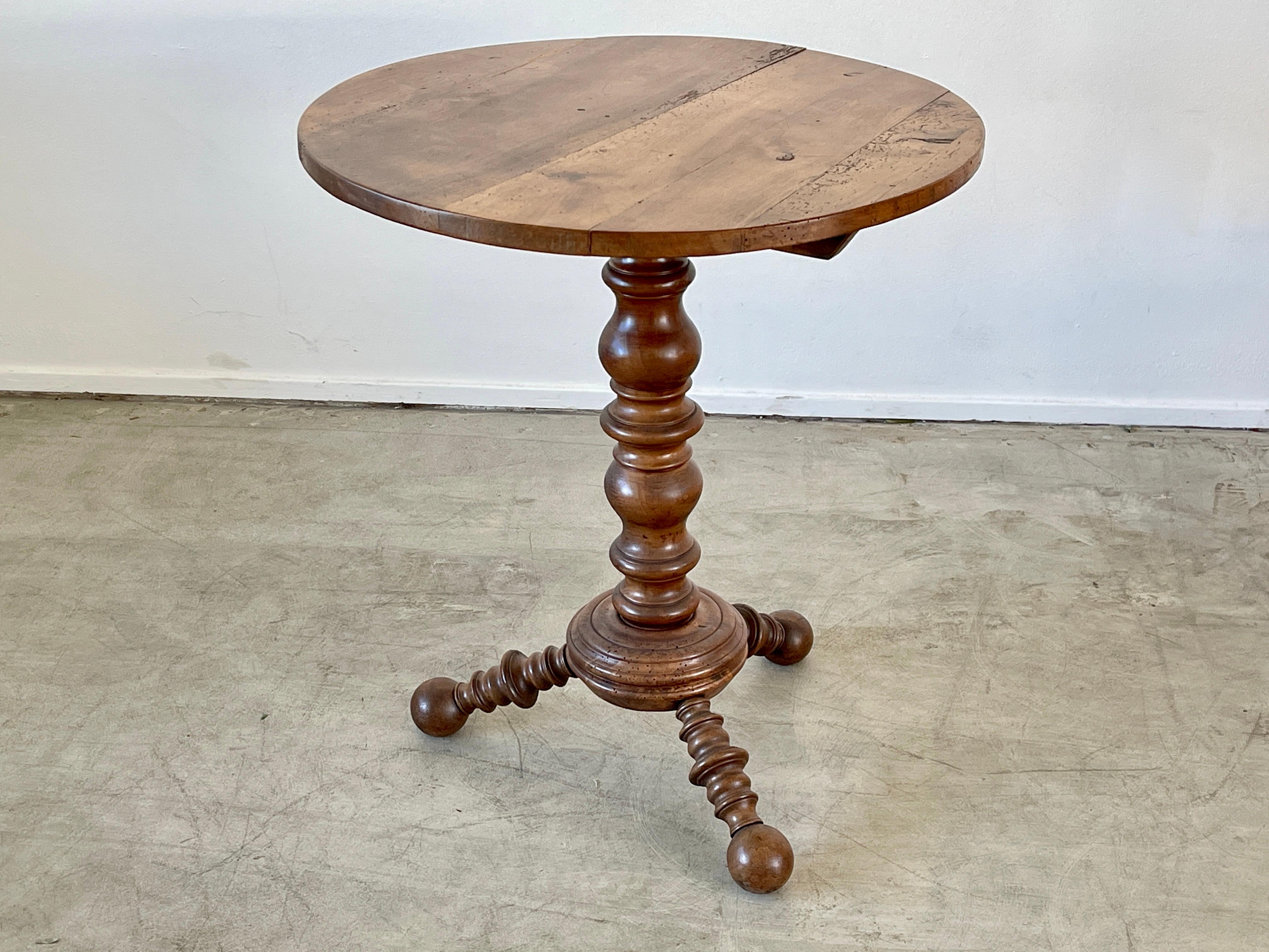 Charles Dudouyt Style Tripod Table 1