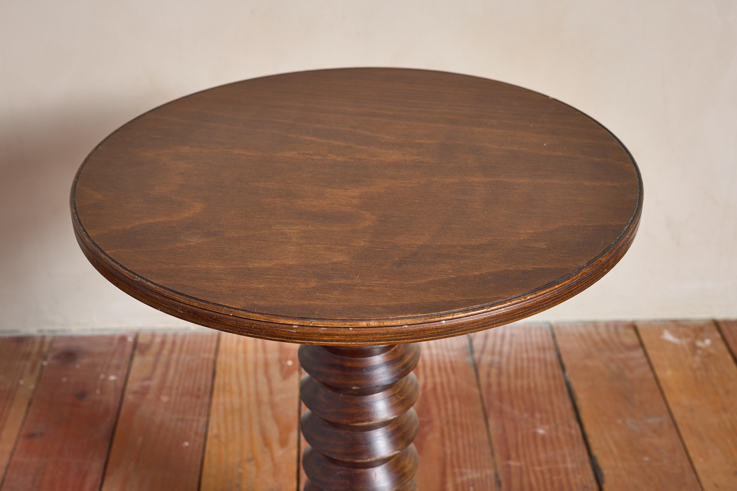 Charles Dudouyt Table (Eichenholz) im Angebot