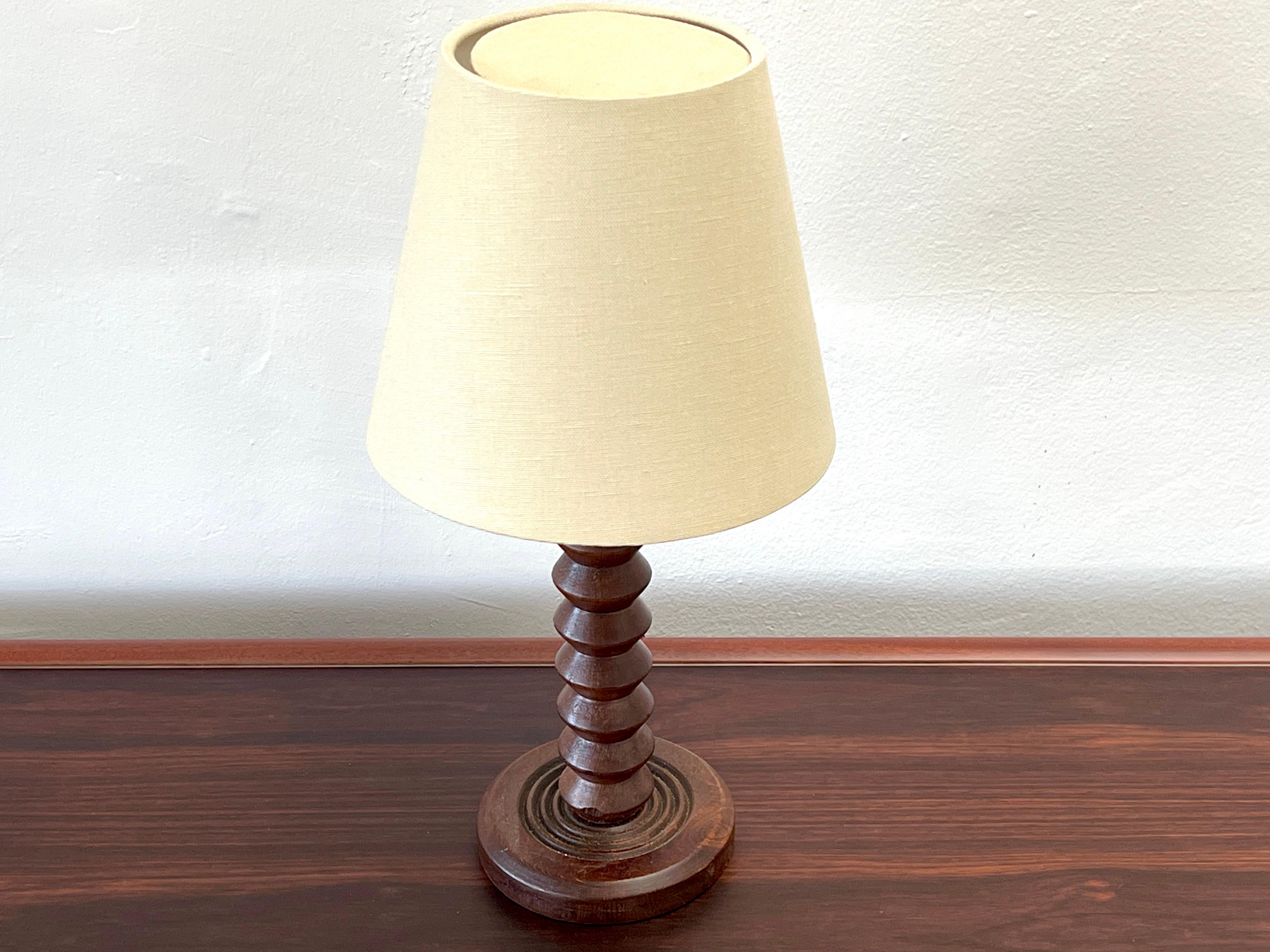 Mid-20th Century Charles Dudouyt Table Lamp