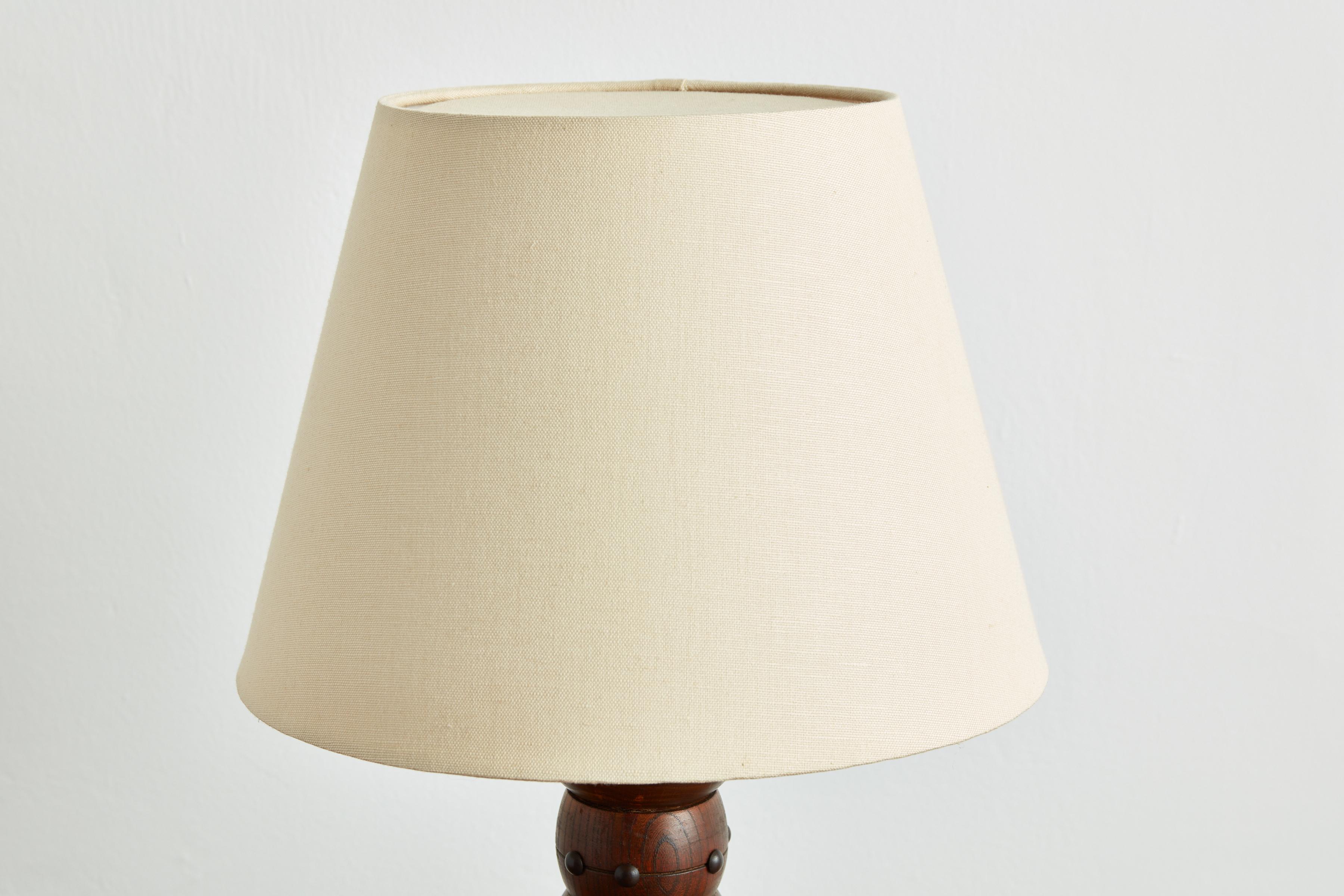 French Charles Dudouyt Table Lamp
