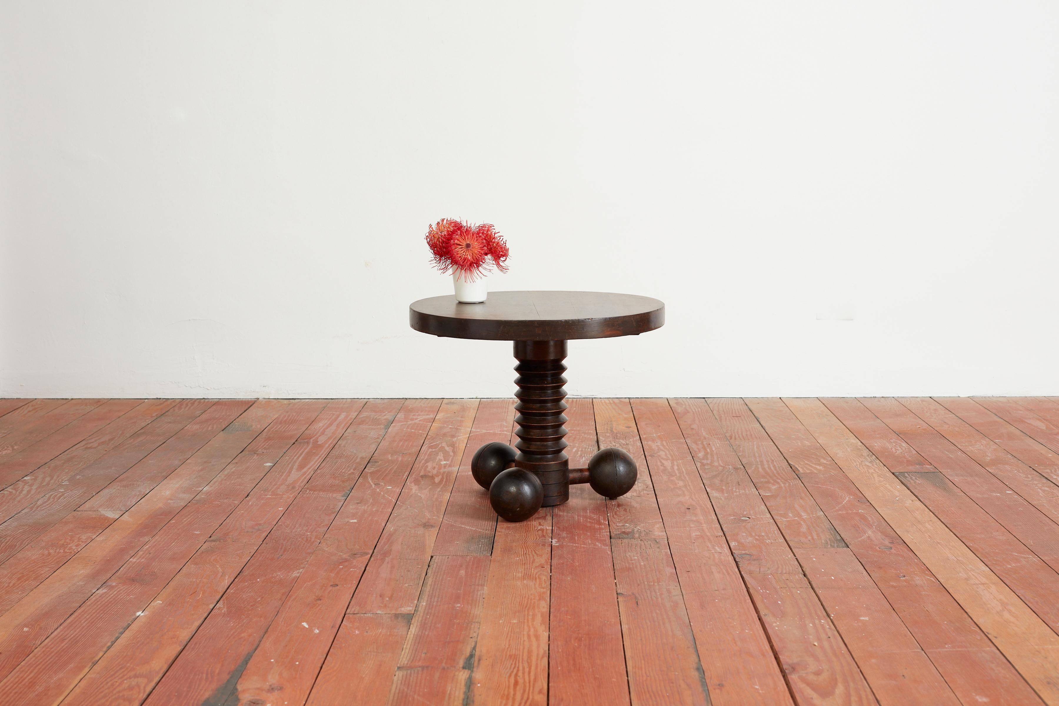 Charles Dudouyt Tripod Table For Sale 6