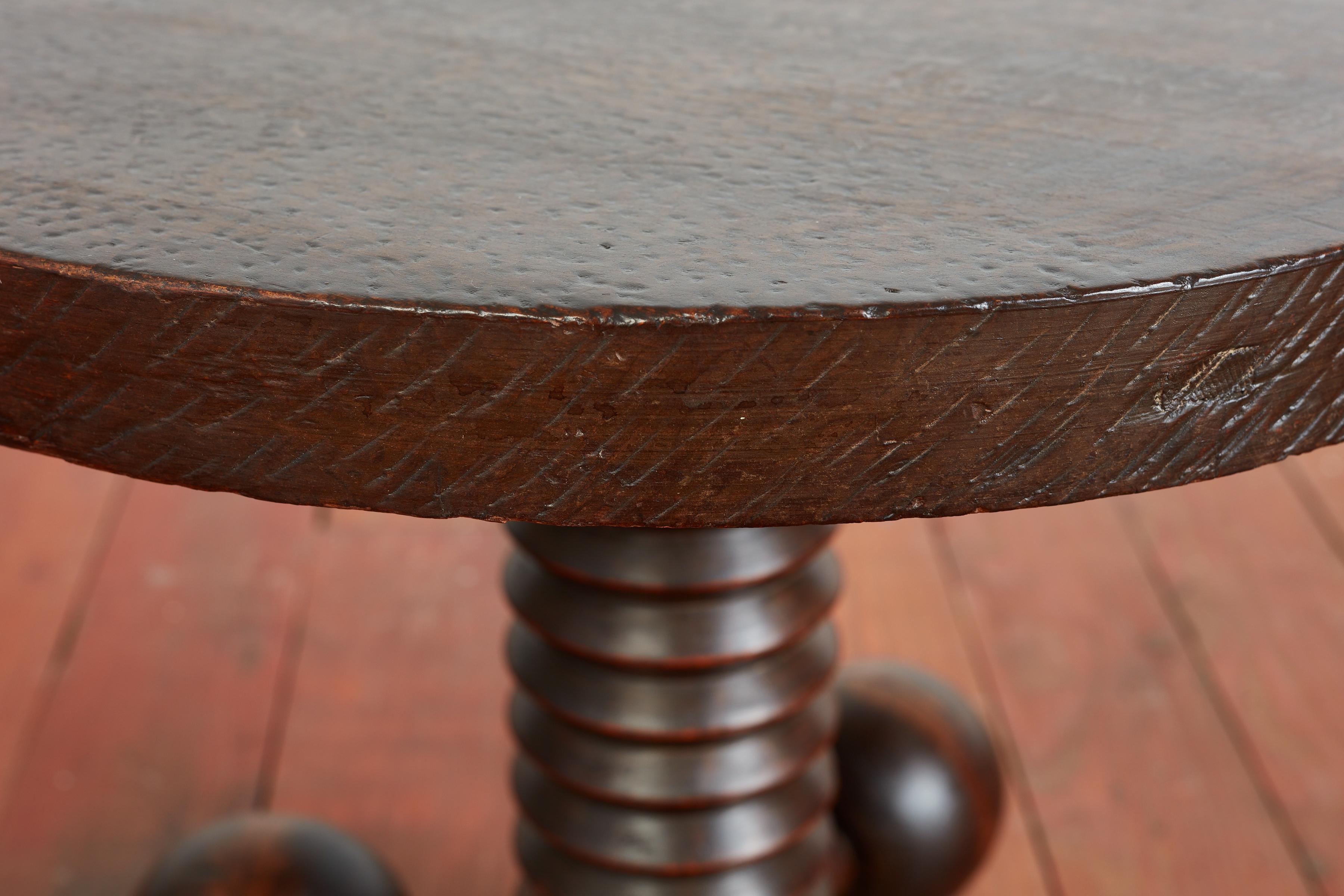 Charles Dudouyt Tripod Table For Sale 6