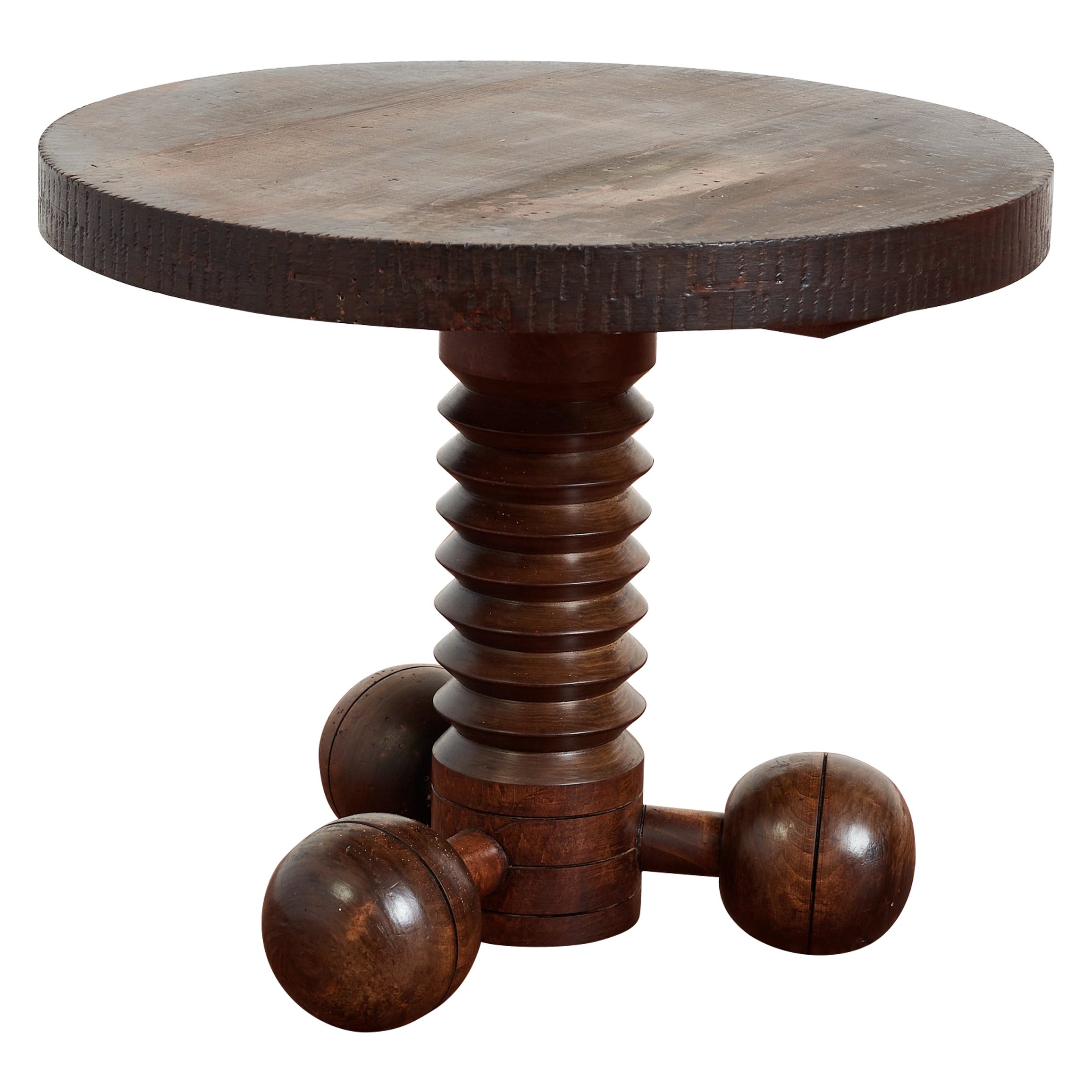 Charles Dudouyt Tripod Table
