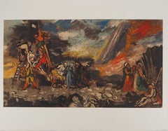 Die Kreuzabnahme – Lithografie, 1970
