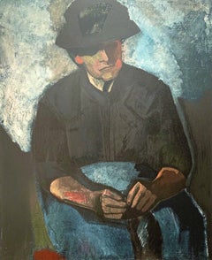 Dufresne, Femme au Tablier Bleu, Collection Pierre Lévy (after)