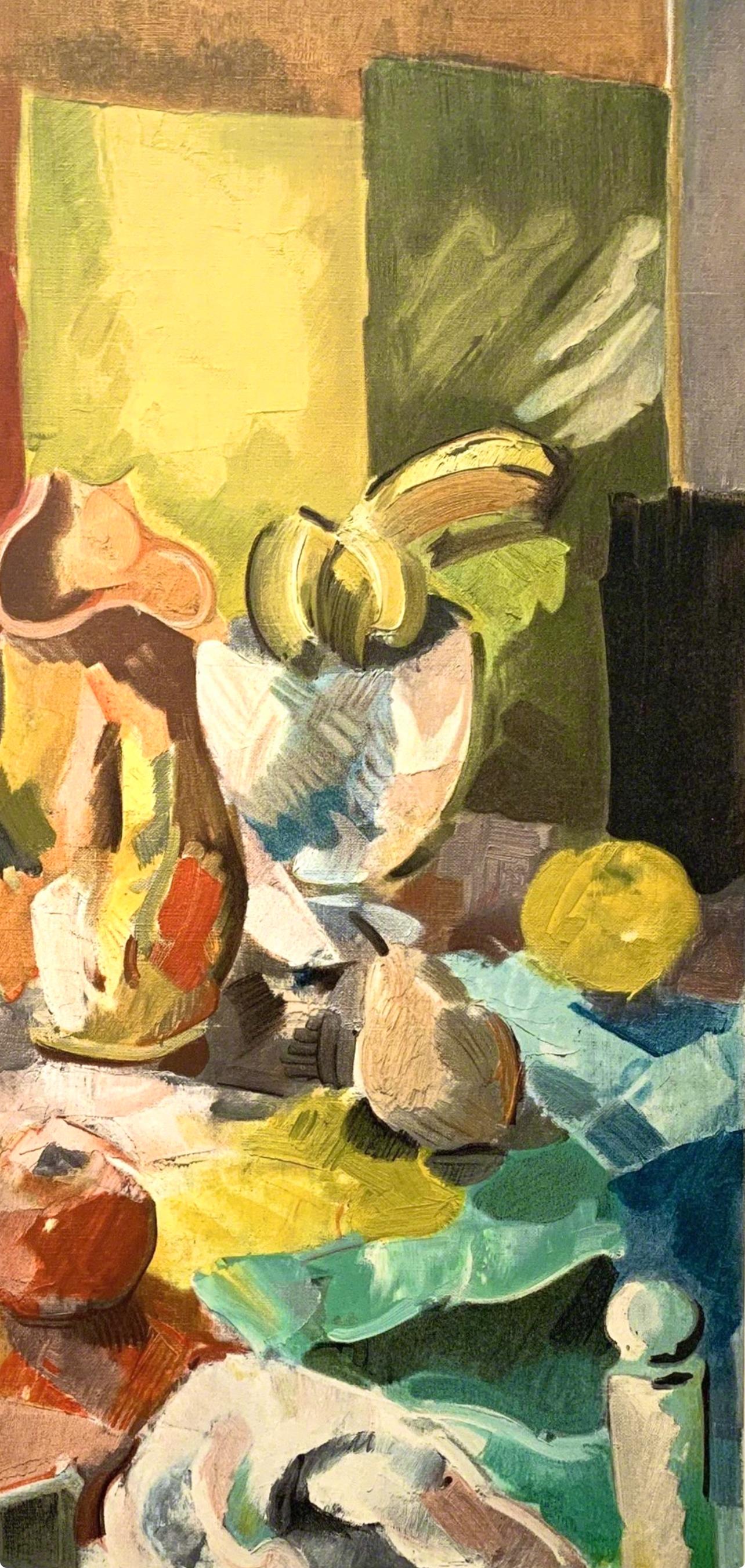 Dufresne, Nature Morte à la Nappe de Couleur, The Collective Pierre Lévy (d'après) - Print de Charles Dufresne