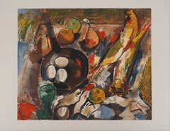 „Picknick“ – Lithografie, 1970