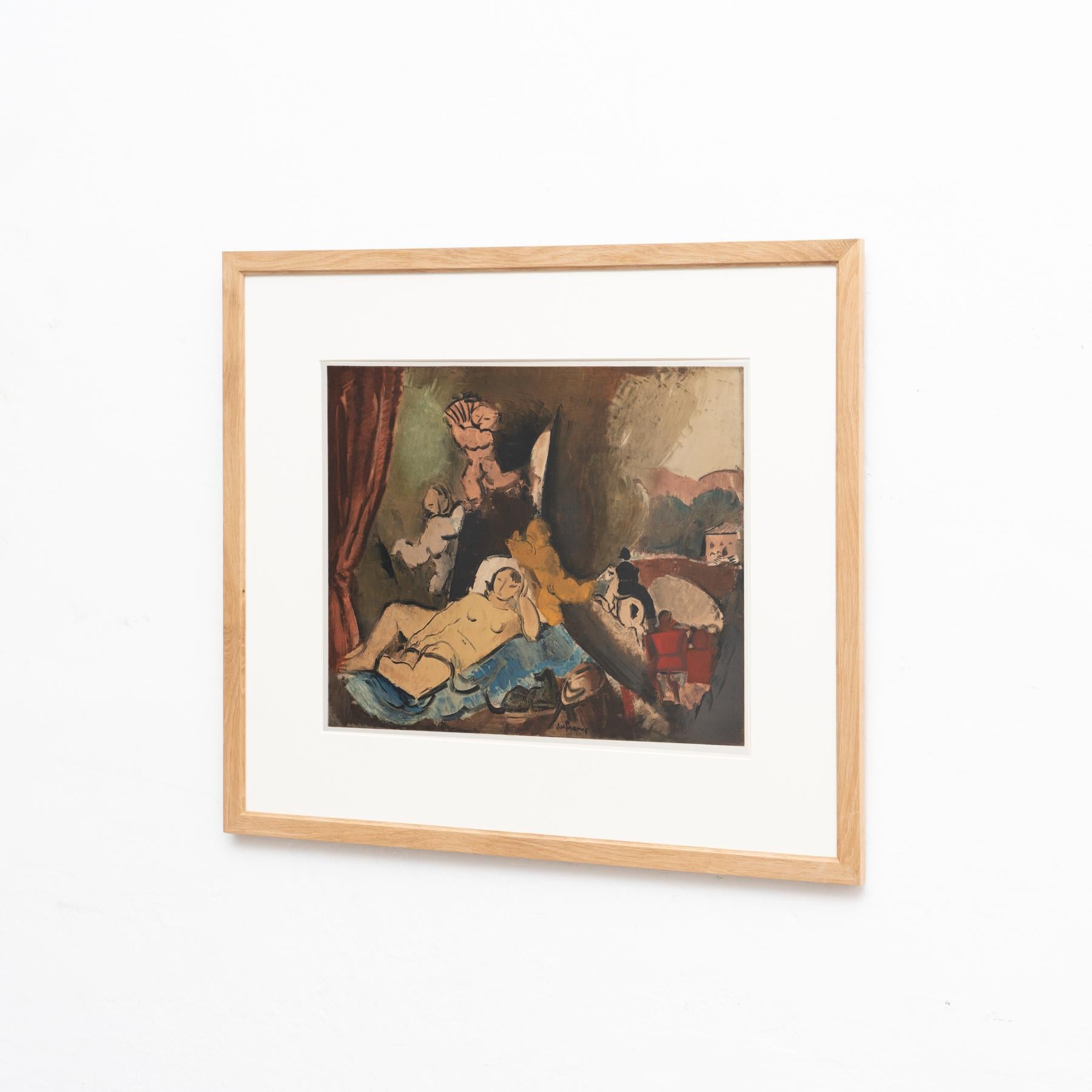 Original-Farblithografie 