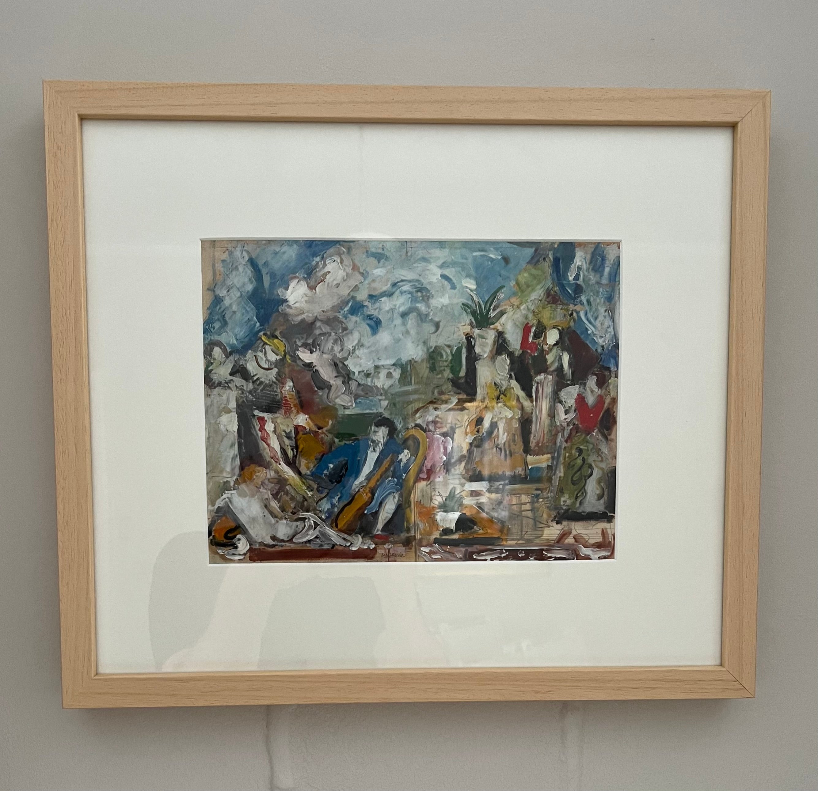 Charles Dufresne, Gemälde mit Rahmen (Handbemalt) im Angebot