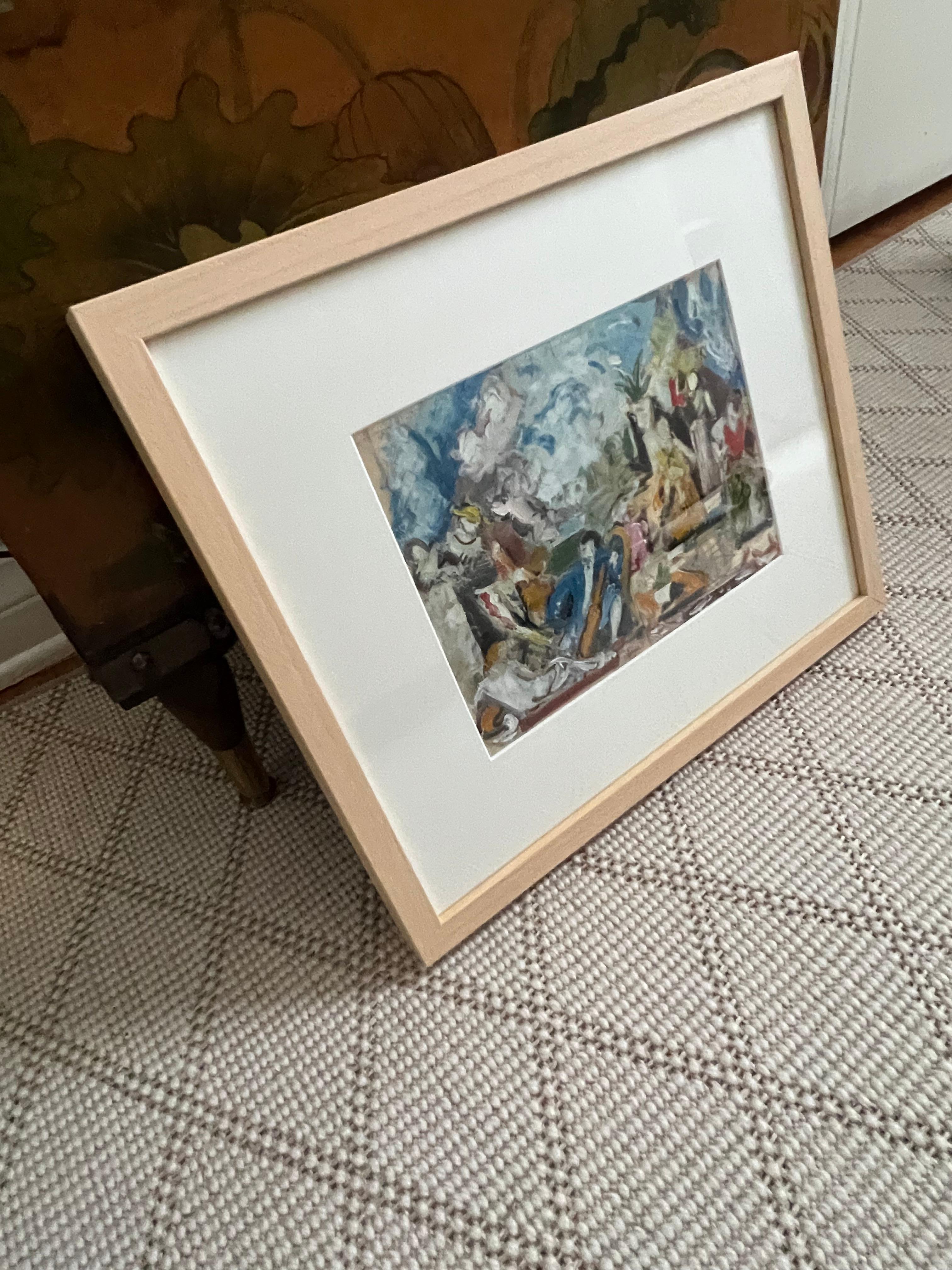 Charles Dufresne Painting with Frame  For Sale 1