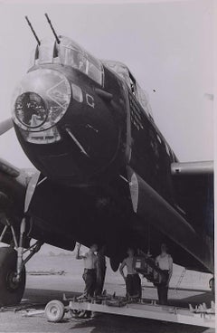 Fotografía de la Segunda Guerra Mundial, bombardero Lancaster - G de George