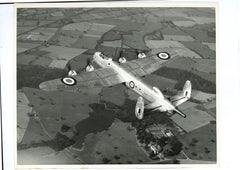 Charles E Brown Lancaster Bomber testbed jet motored WW2 original photograph
