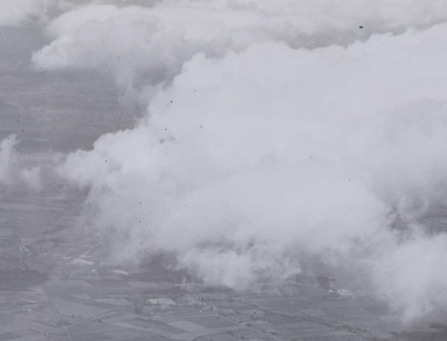 Wellington Bomber WW2 Kriegsflugzeug Silber gelatine Fotografie von Charles E Brown im Angebot 2