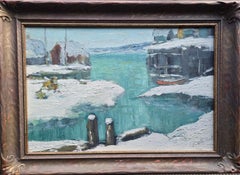 Maine Harbor, Winter