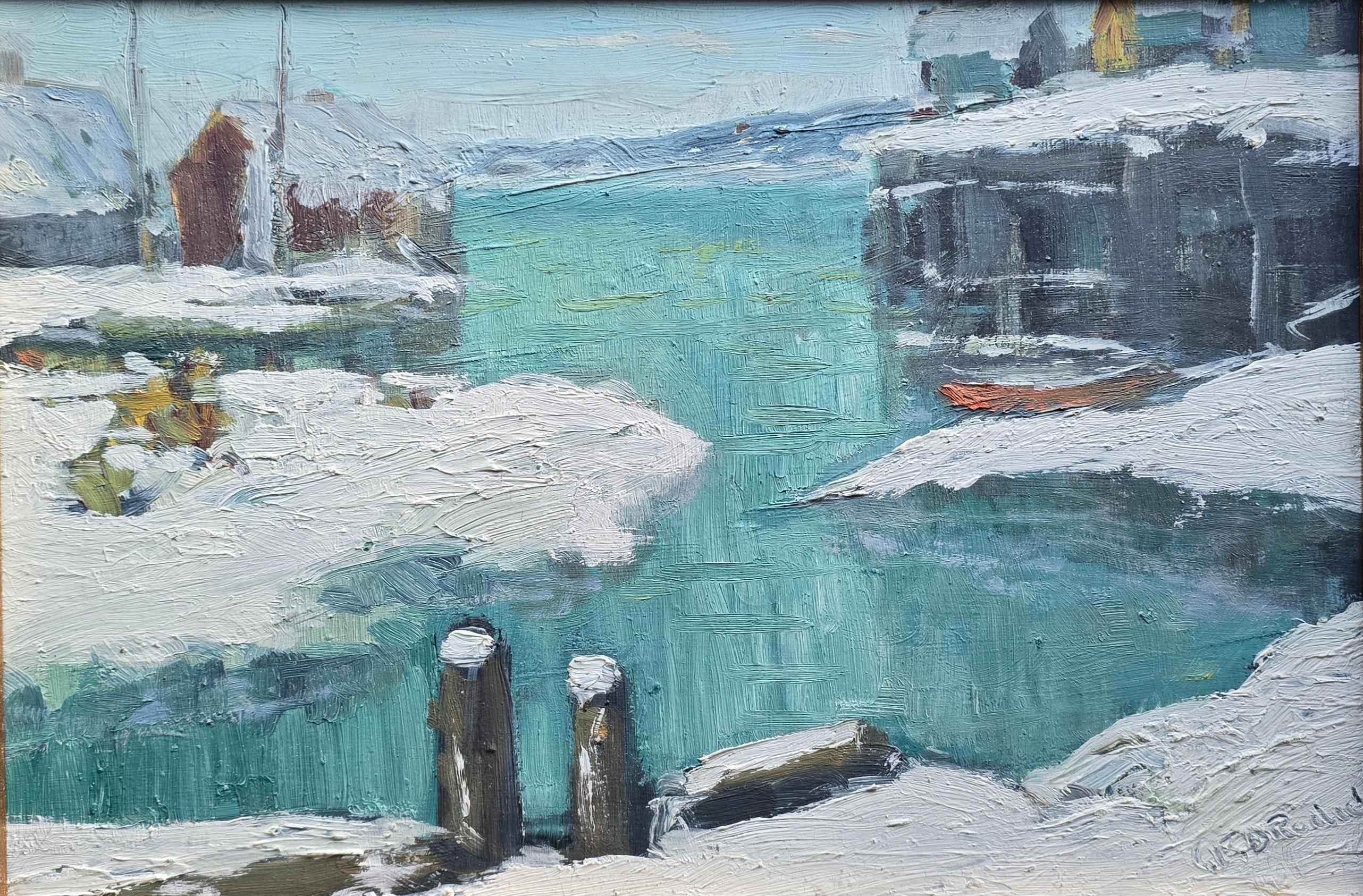 Maine Harbor, Winter