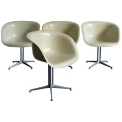 Charles e Ray Eames La Fonda Midcentury Armchairs for Herman Miller, 1960s