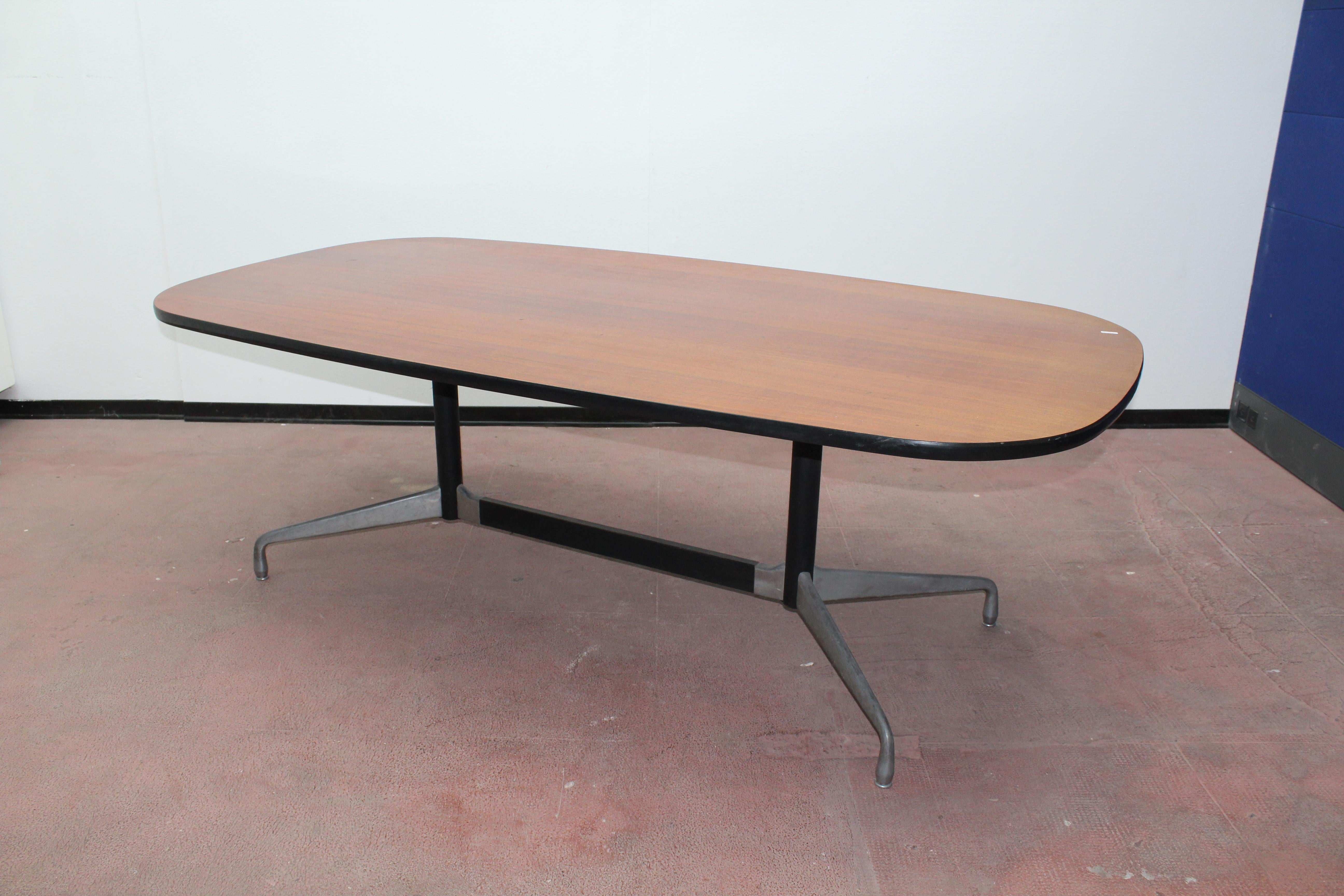20th Century Modern Ashwood Conference Table Charles Eames 60s 1