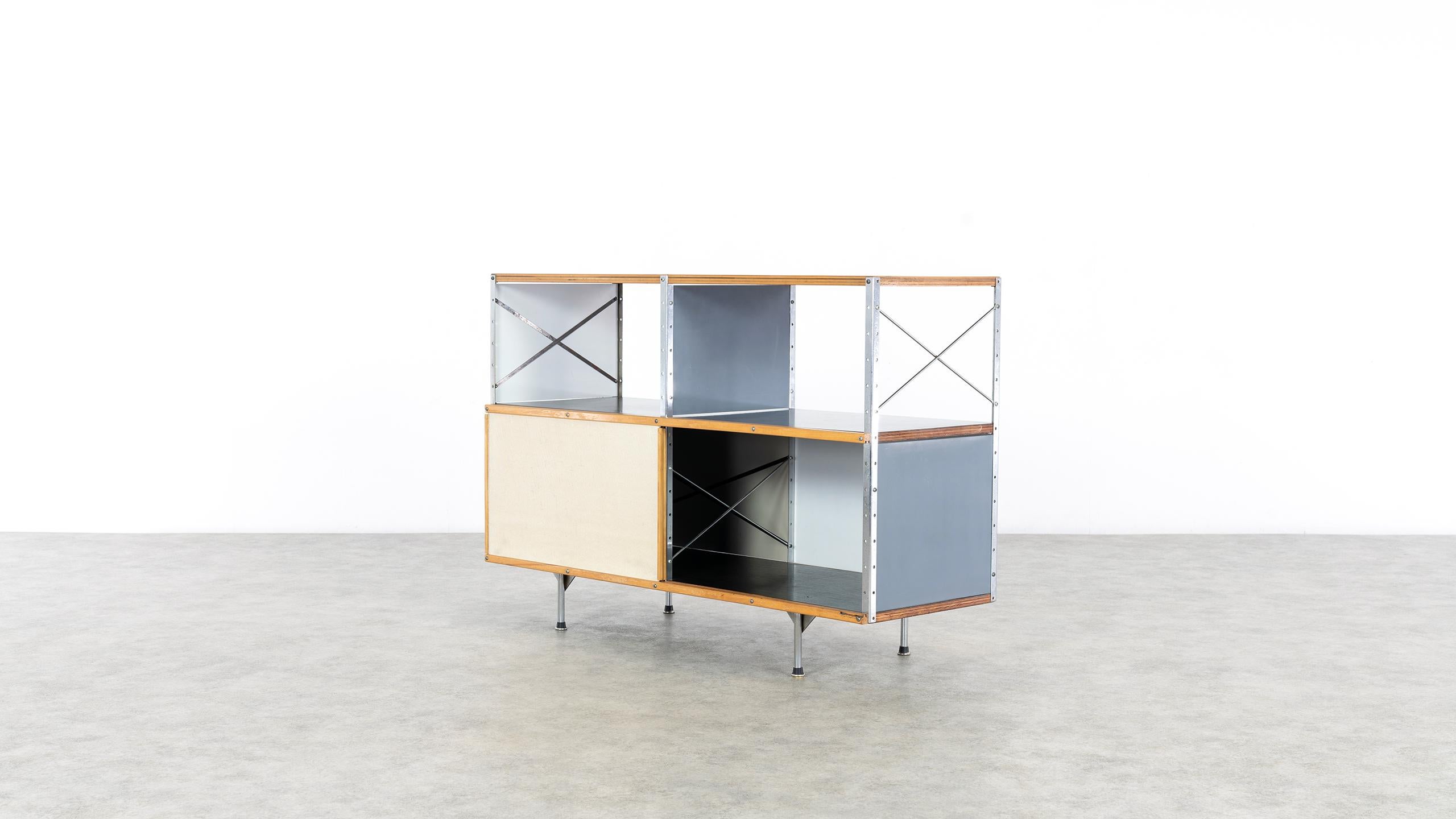 American Charles Eames 2nd Generation ESU 'Eames Storage Unit', 1952 by Herman Miller