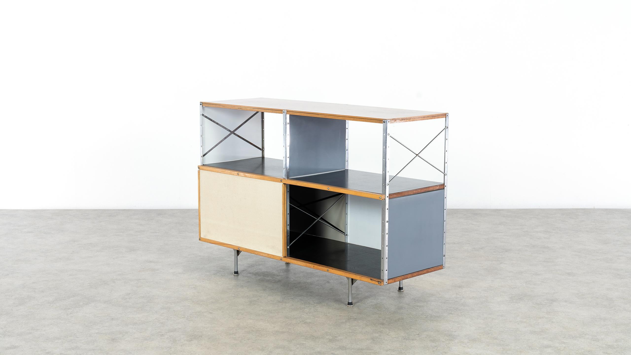 Mid-20th Century Charles Eames 2nd Generation ESU 'Eames Storage Unit', 1952 by Herman Miller